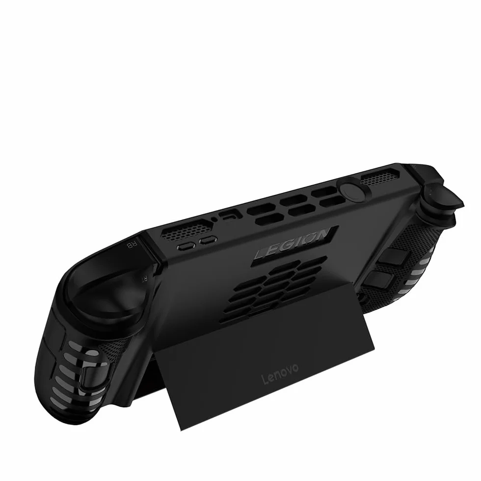 Etui na Lenovo Legion Go 2, Ultracienkie Miękkie TPU Etui z Podpórką, Shockproof Ochronne Kickstand Case dla Lenovo Legion Go 2-Czarny