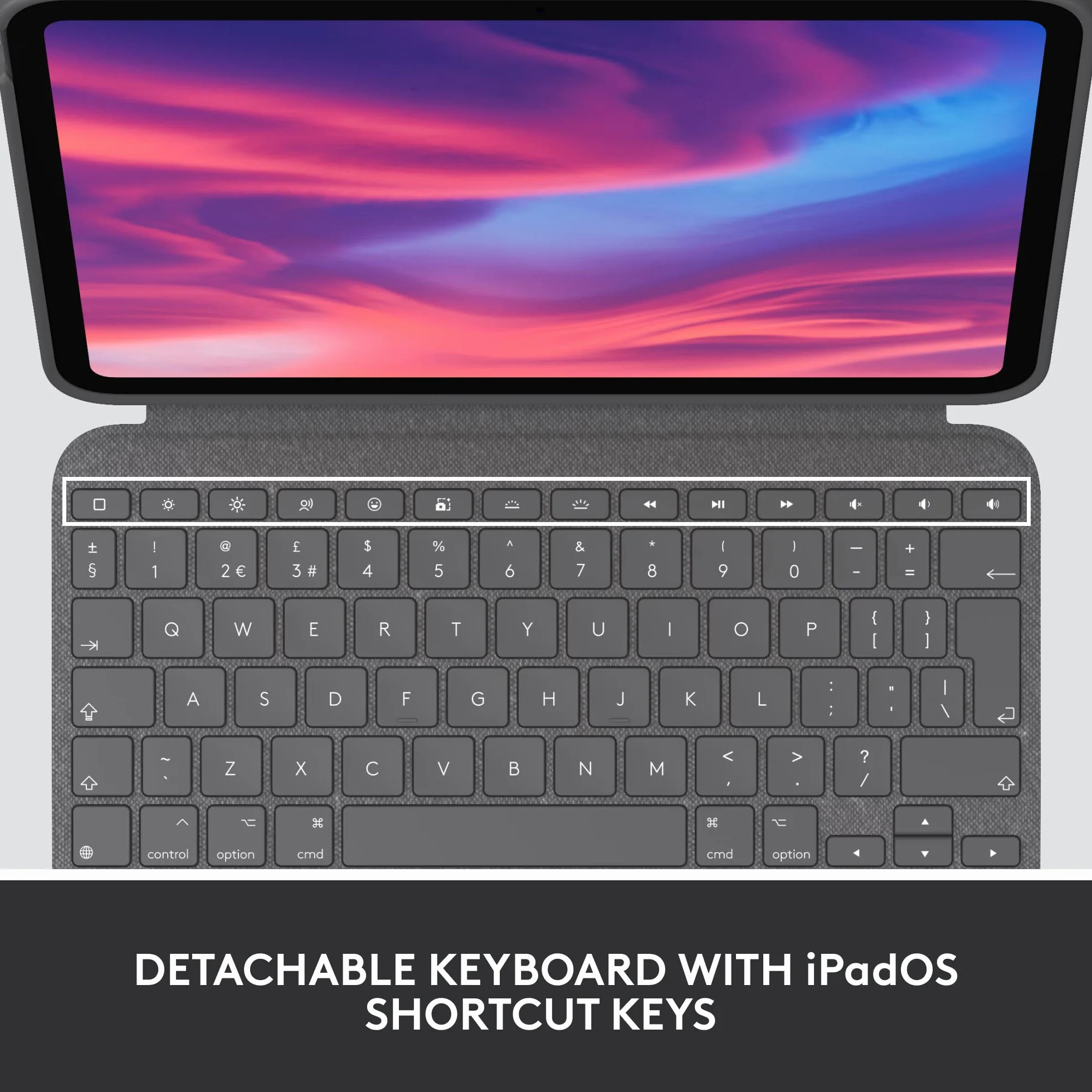 Logitech Combo Touch Detachable Klawiatura - UK QWERTY