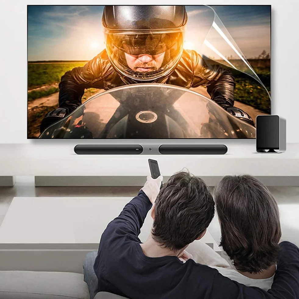 Ochrona ekranu przed promieniowaniem telewizora, matowa antyodblaskowa/przeciwodblaskowa folia filtrująca przeciw niebieskiej/pyłowi, 100 cm, 40 cali 886 * 498