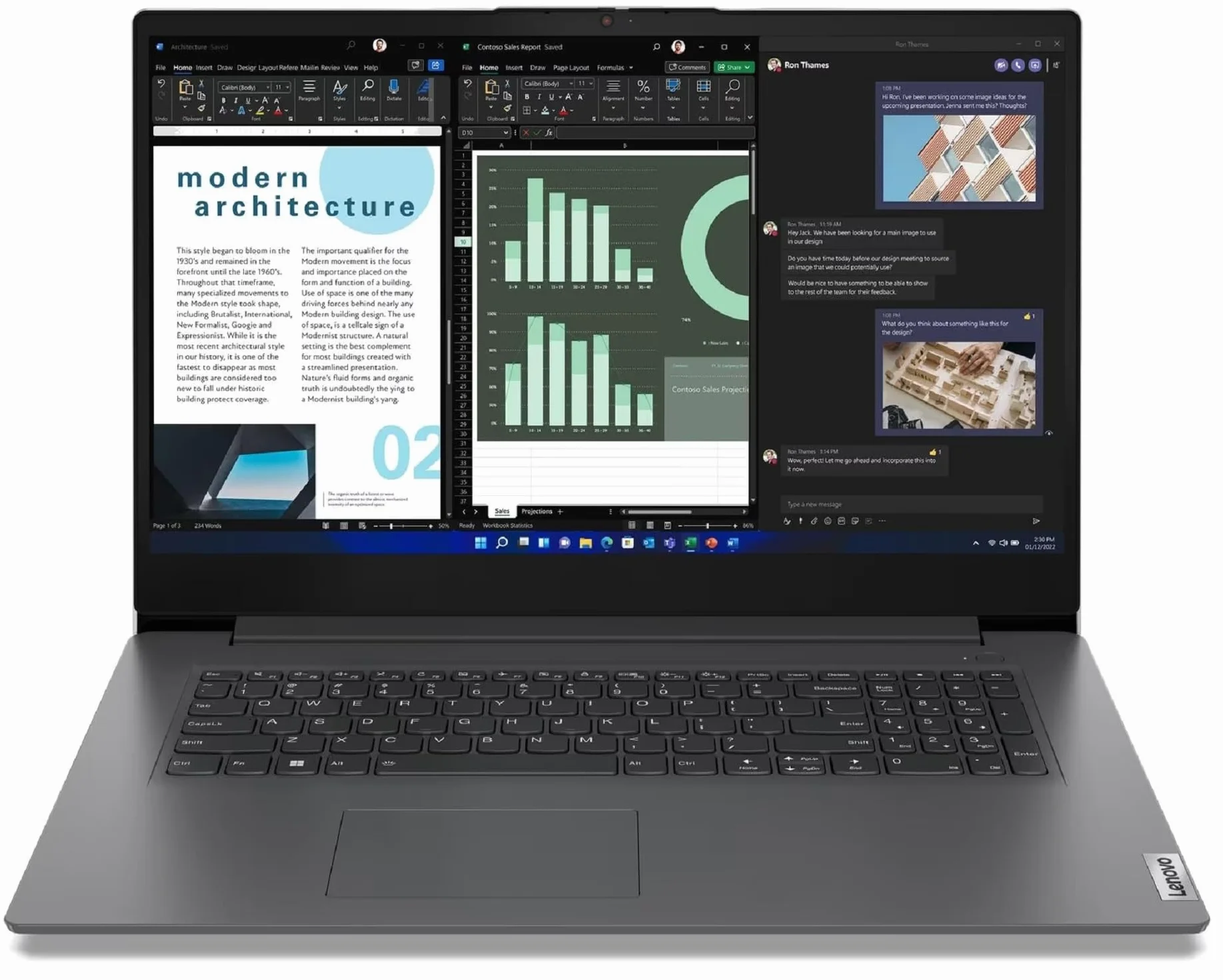 Lenovo Notebook Essential V17 G4 17.3" i7-1355U 3.7GHz RAM 16GB-SSD 512GB M.2 NVMe-WI-FI 6-Win 11 Prof Grigio (83A20017IX) Marka