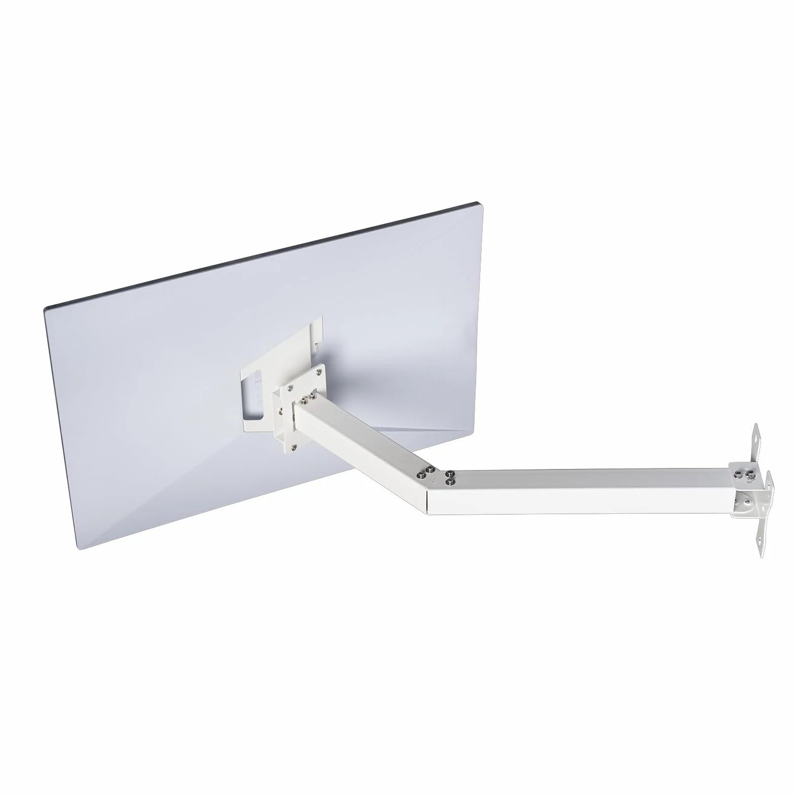 shinar Metalowy uchwyt ścienny kompatybilny z adapterem rurowym Starlink Gen 3 do Starlink, regulowany do 360°/pochylny/wychylny-50°/50°, uchwyt ścienny / dach Starlink, uchwyt masztu V3