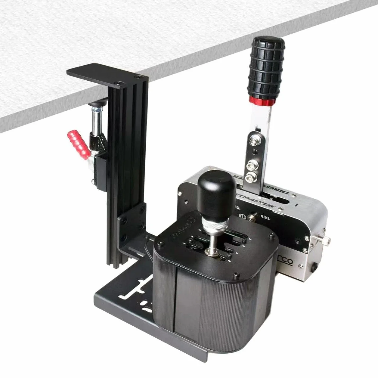 Uchwyt na biurko do wyścigu Sim Shifter Hamulec ręczny Kompatybilny Logitech G Driving Force Shifter Thrustmaster TH8A Fanatec ClubSport USB