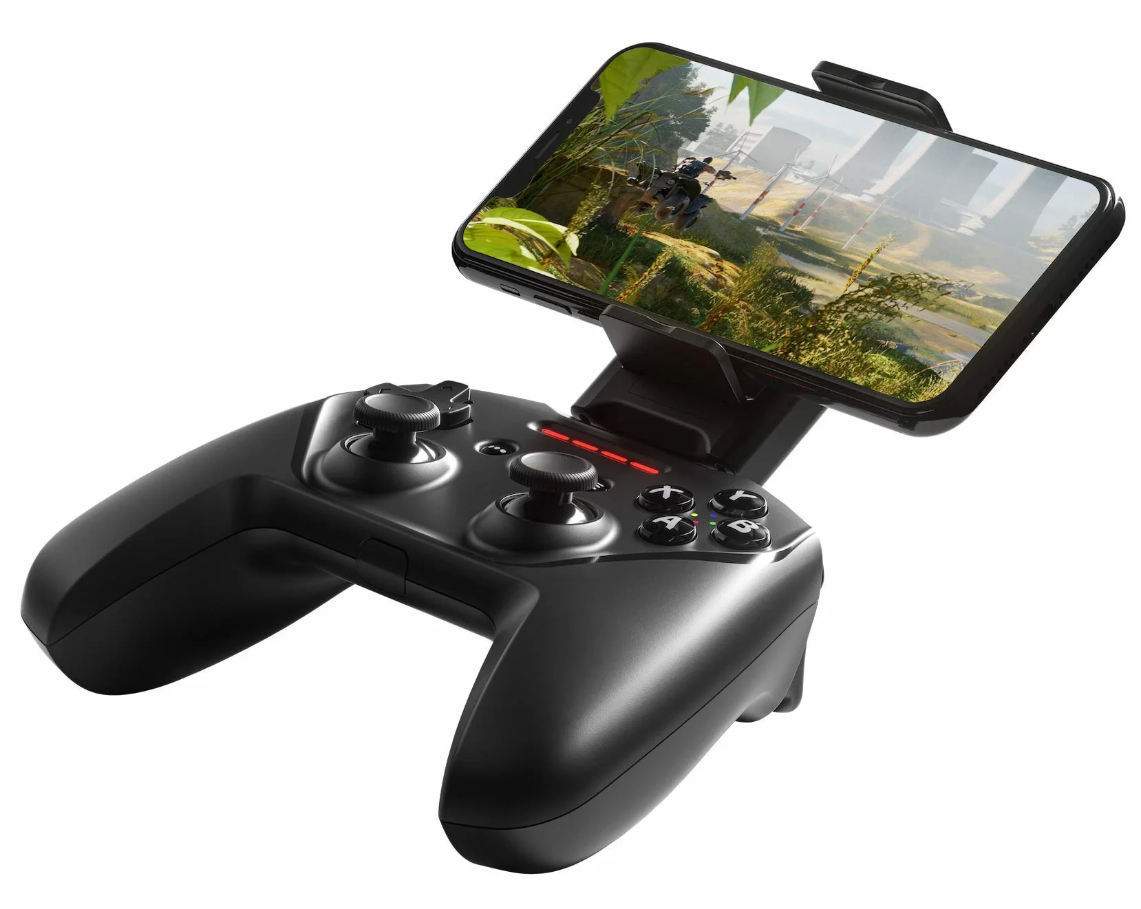 SteelSeries Kontroler Nimbus+ - Sprawniejsze działanie na wszystkich urządzeniach Apple