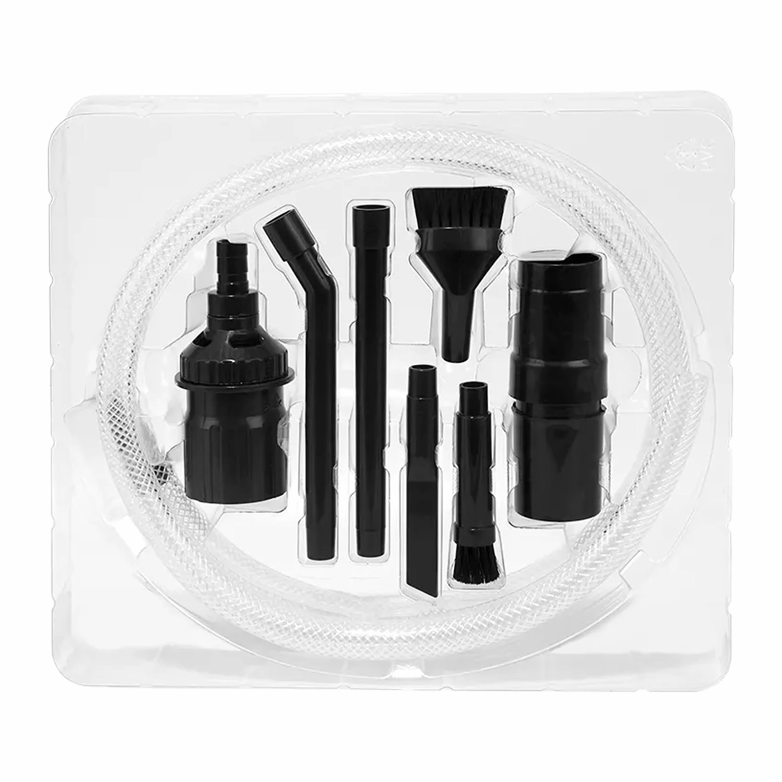 Retoo 8 sztuk zestaw dysz do odkurzacza, uniwersalny zestaw do czyszczenia 10 mm, ssawka szczelinowa, dysza do materaca, długa i krótka odkurzacza na sucho, ssawki samochodowej, pasuje do Kärcher