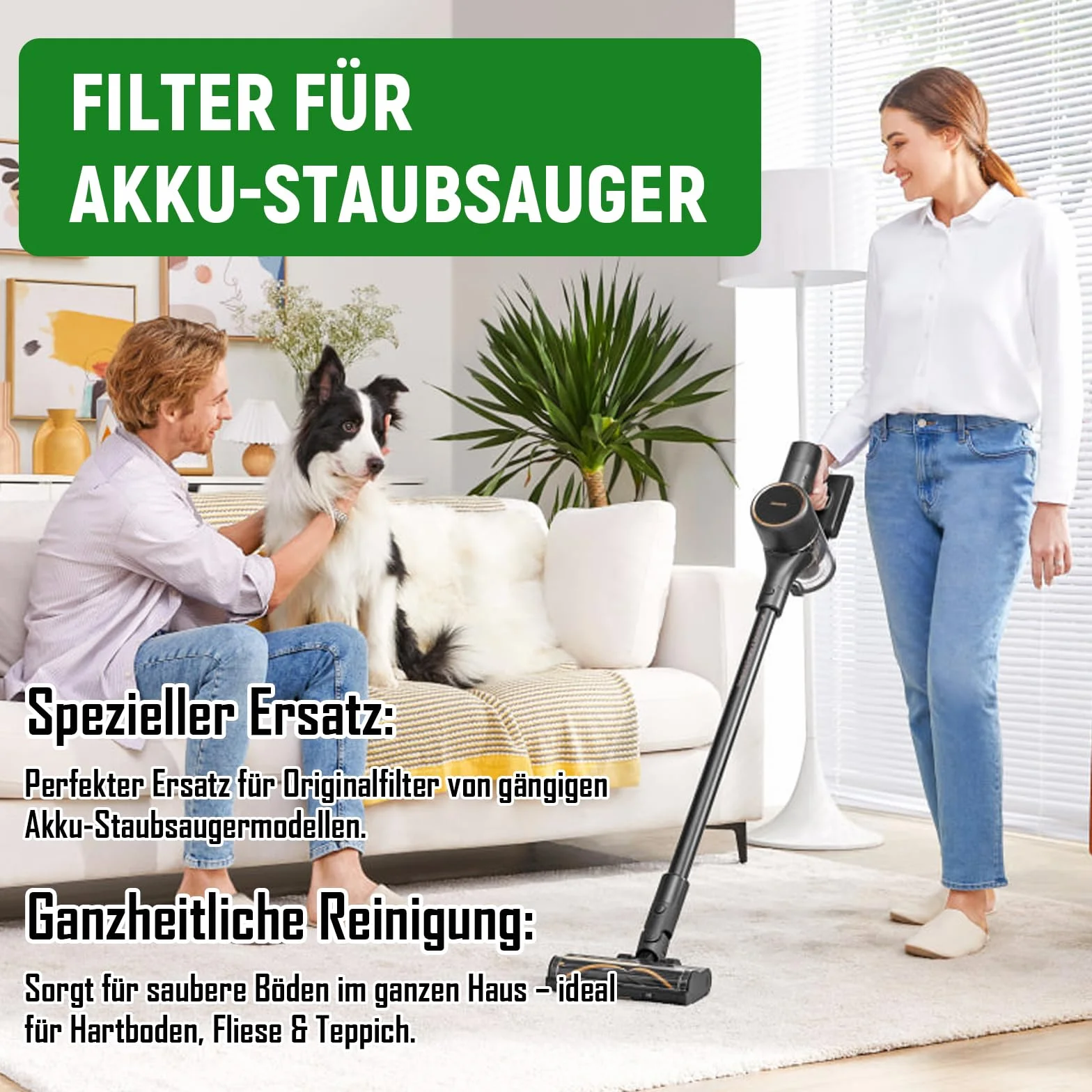 3 sztuki filtrów zamiennych do odkurzacza akumulatorowego Philips serii 7000 i 8000, filtr nadający się do prania, akcesoria kompatybilne z Philips XC7053 XC7055 XC7057 XC8055 XC8057 XC8057