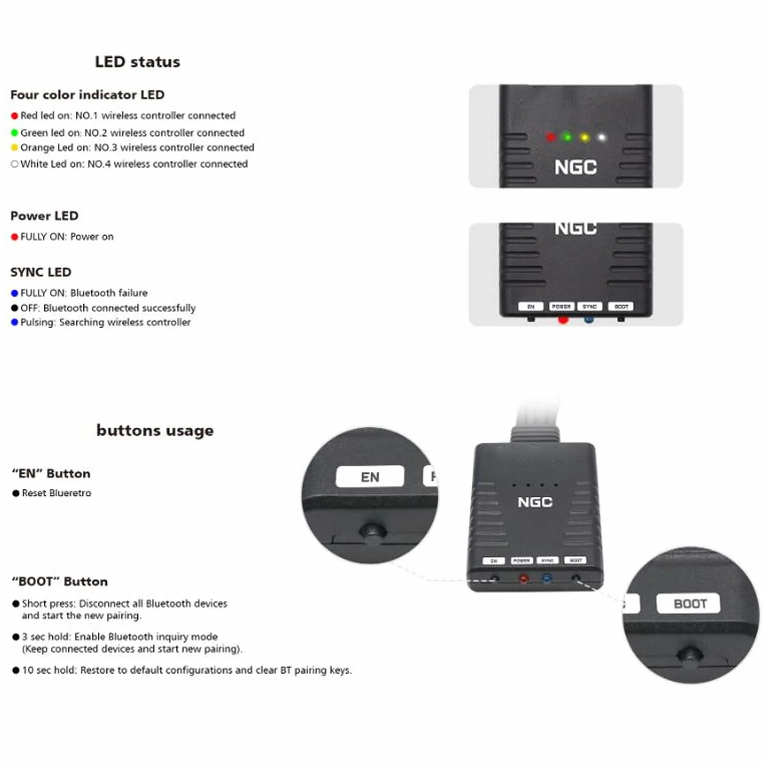 Adapter kontrolera do konsoli One S, Series X S, U Pro