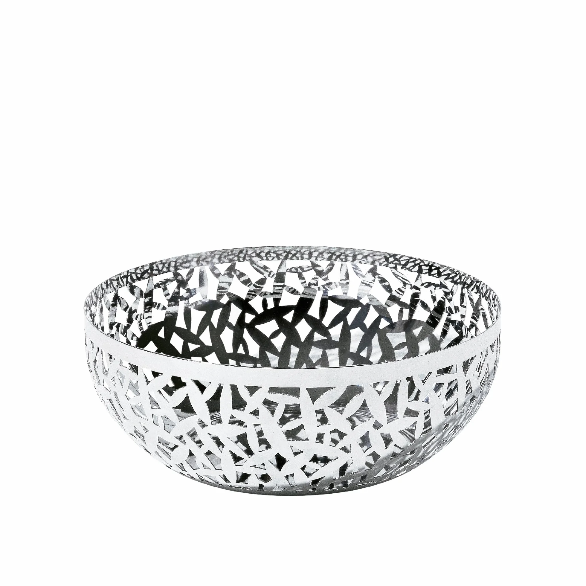 Alessi Kaktus pojemnik na owoce ze stali nierdzewnej 18 x 30 x 16,5 cm