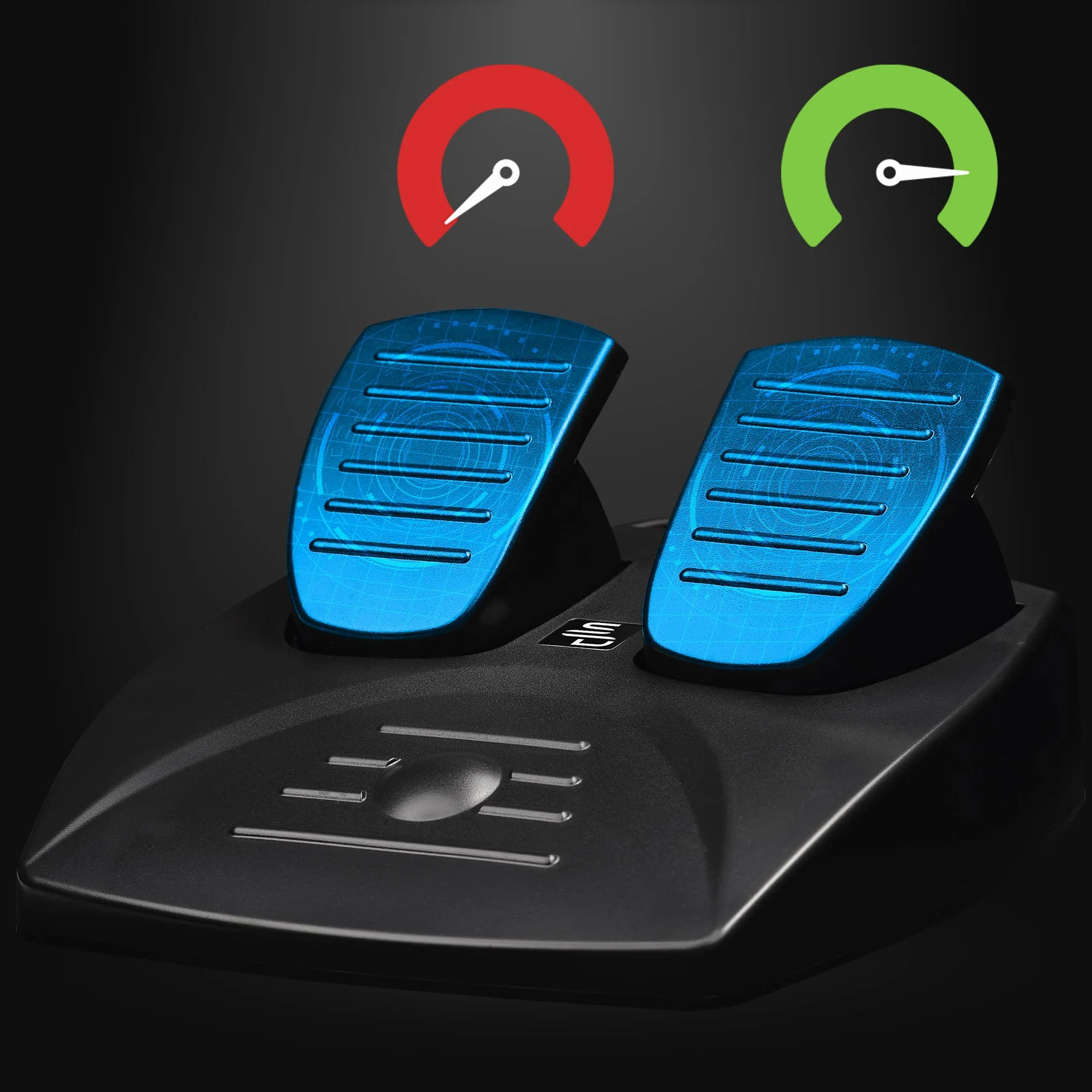 SUBSONIC Superdrive - kierownica wyścigowa SV450 Racing Wheel kierownica z pedałami, Shift & Vibration - Xbox X/Series, Switch, PS4, Xbox One, PC (programowalny do wszystkich gier), SA5426-NG
