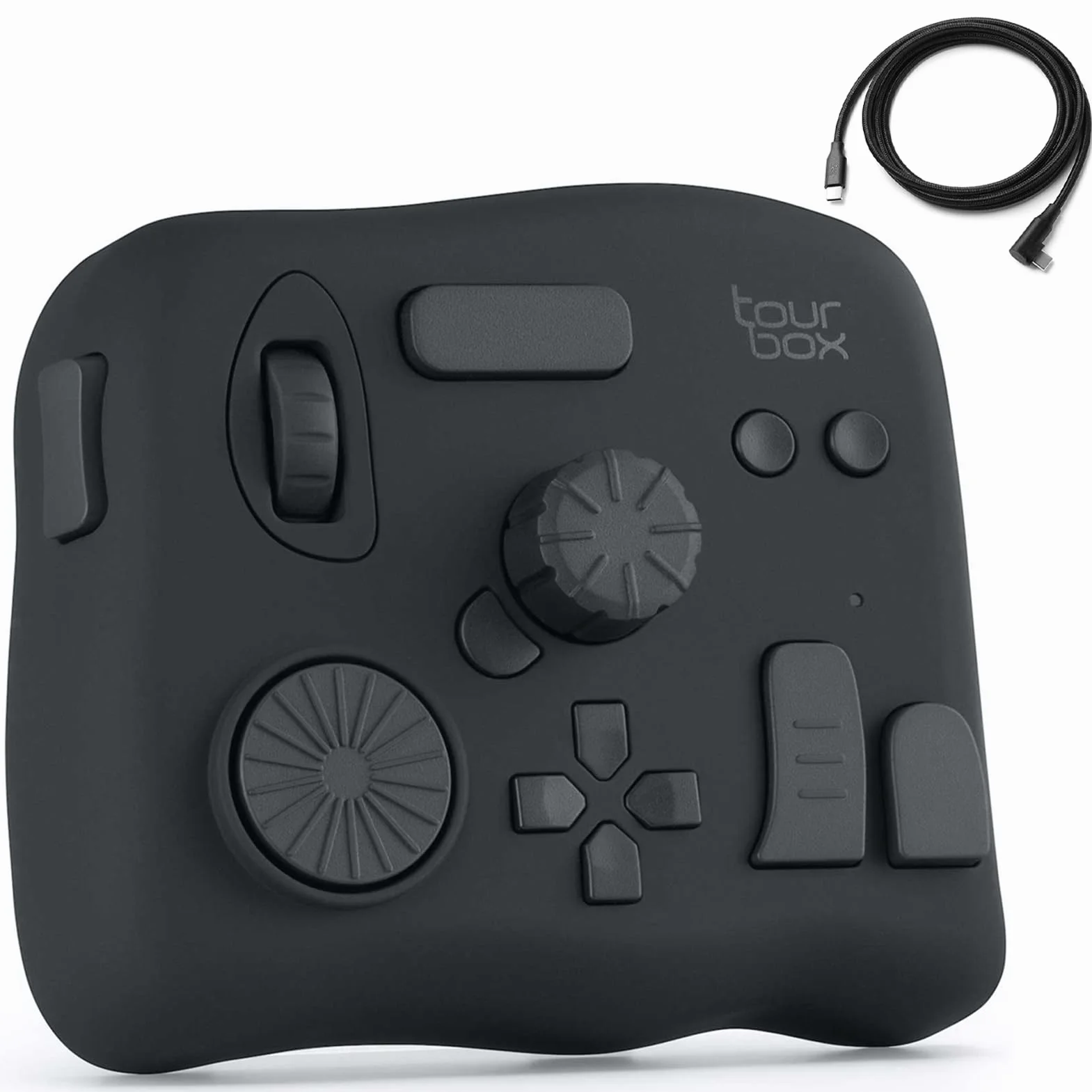 TourBox NEO, kontroler do edycji zdjęć wideo, konfigurowalna klawiatura skrótów, ergonomiczna konsola urządzeń do Photoshop Lightroom Premiere Illustrator, Windows Mac PC, tablet graficzny rysowania