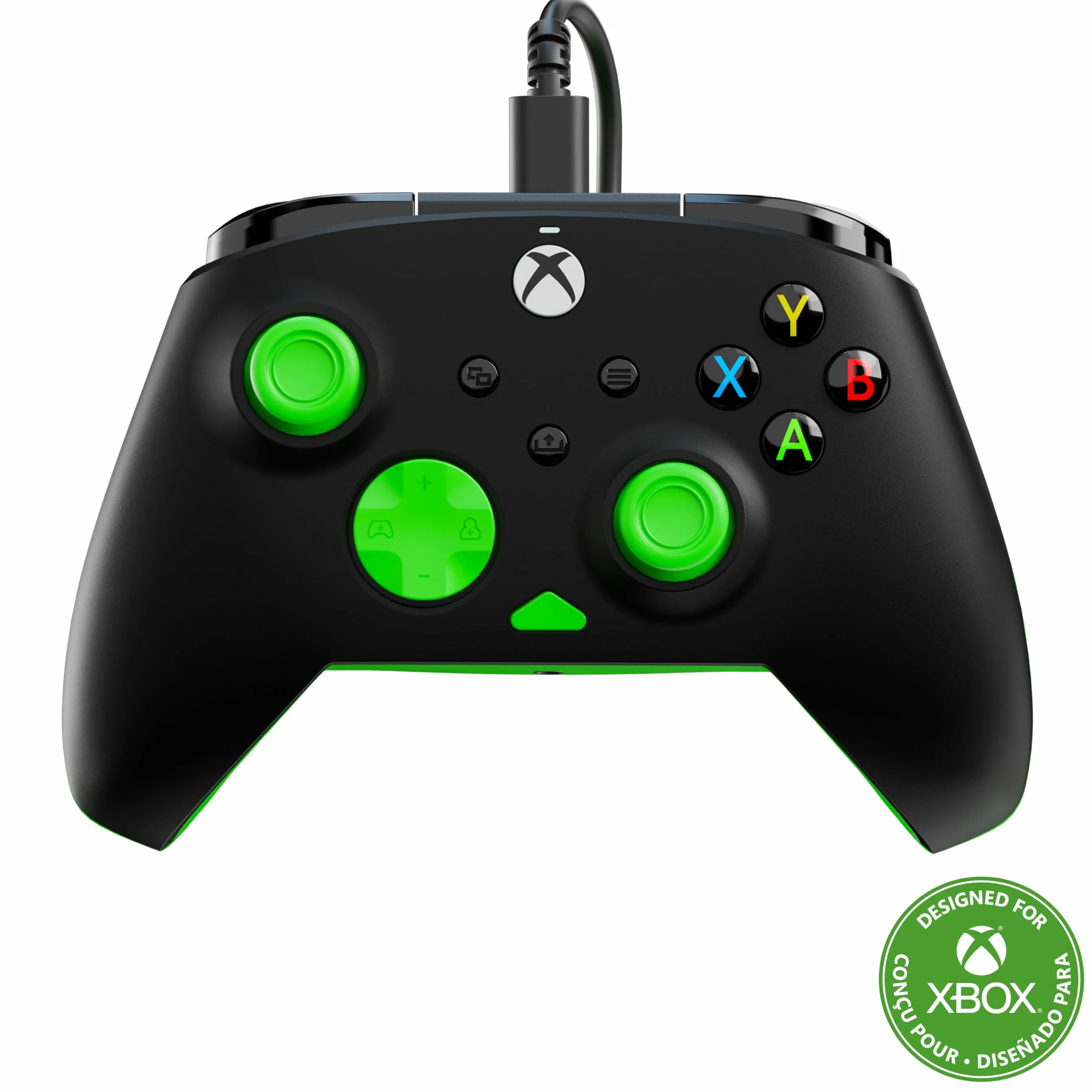 Turtle Beach Rematch Core Black/Green Wired – licencjonowany dla Xbox Series X i S, Xbox One i komputerów z systemem Windows