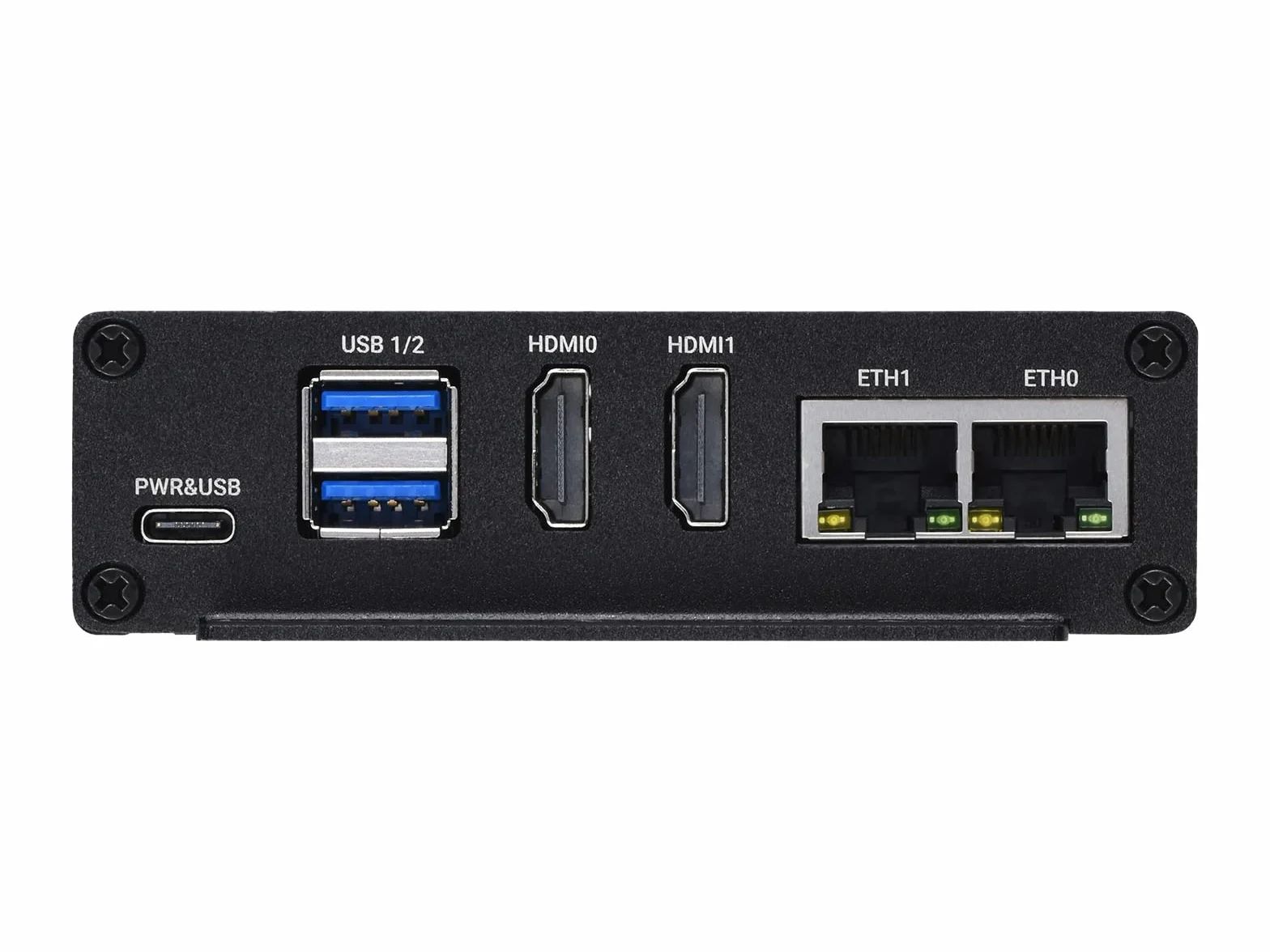 Waveshare Dual Gigabit Ethernet 5G/4G Mini-Computer Based On Raspberry Pi Compute Module 4 (NOT Included) with Metal Case and Cooling Fan