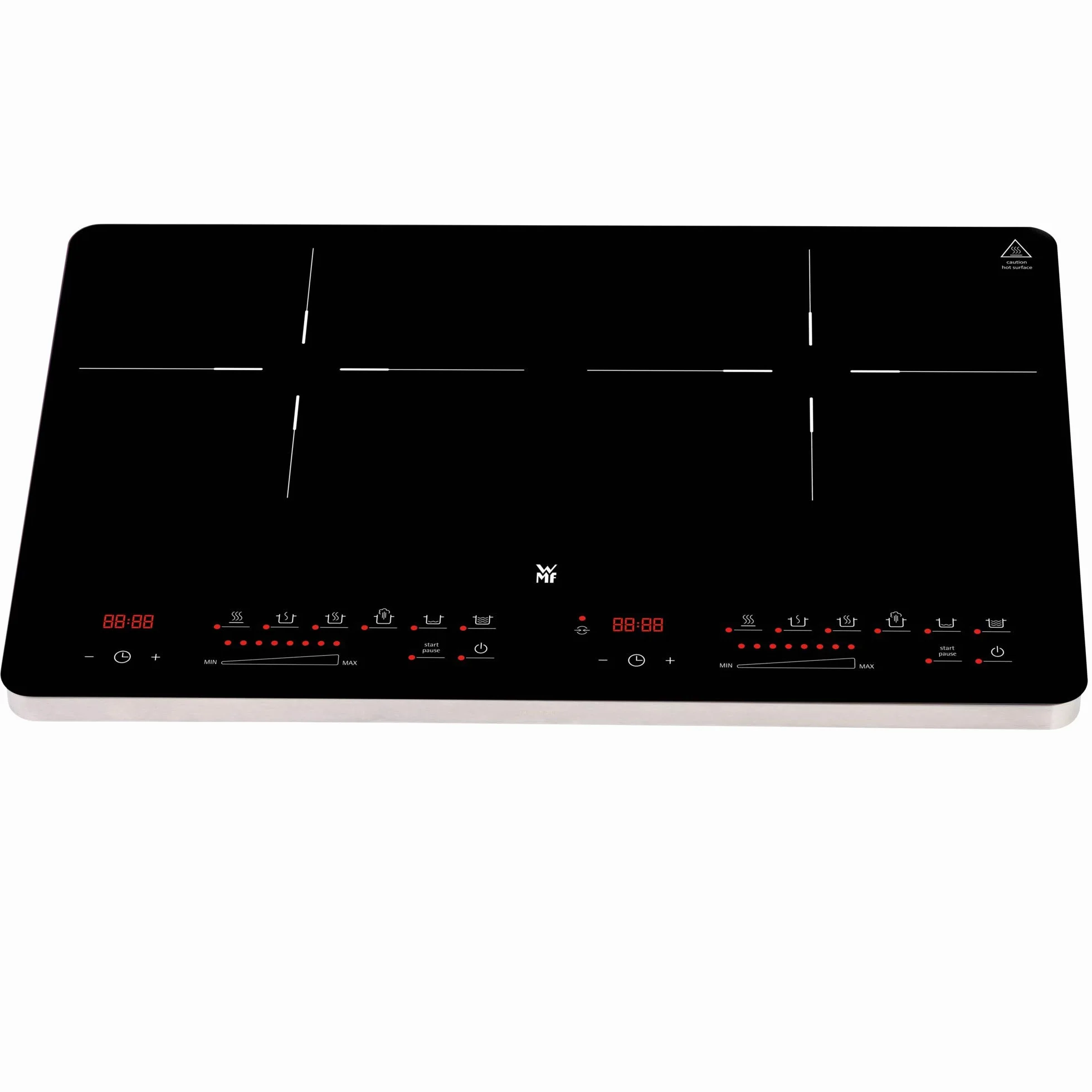 WMF Kult X podwójna płyta indukcyjna 3500 W ceramika szklana 28 cm
