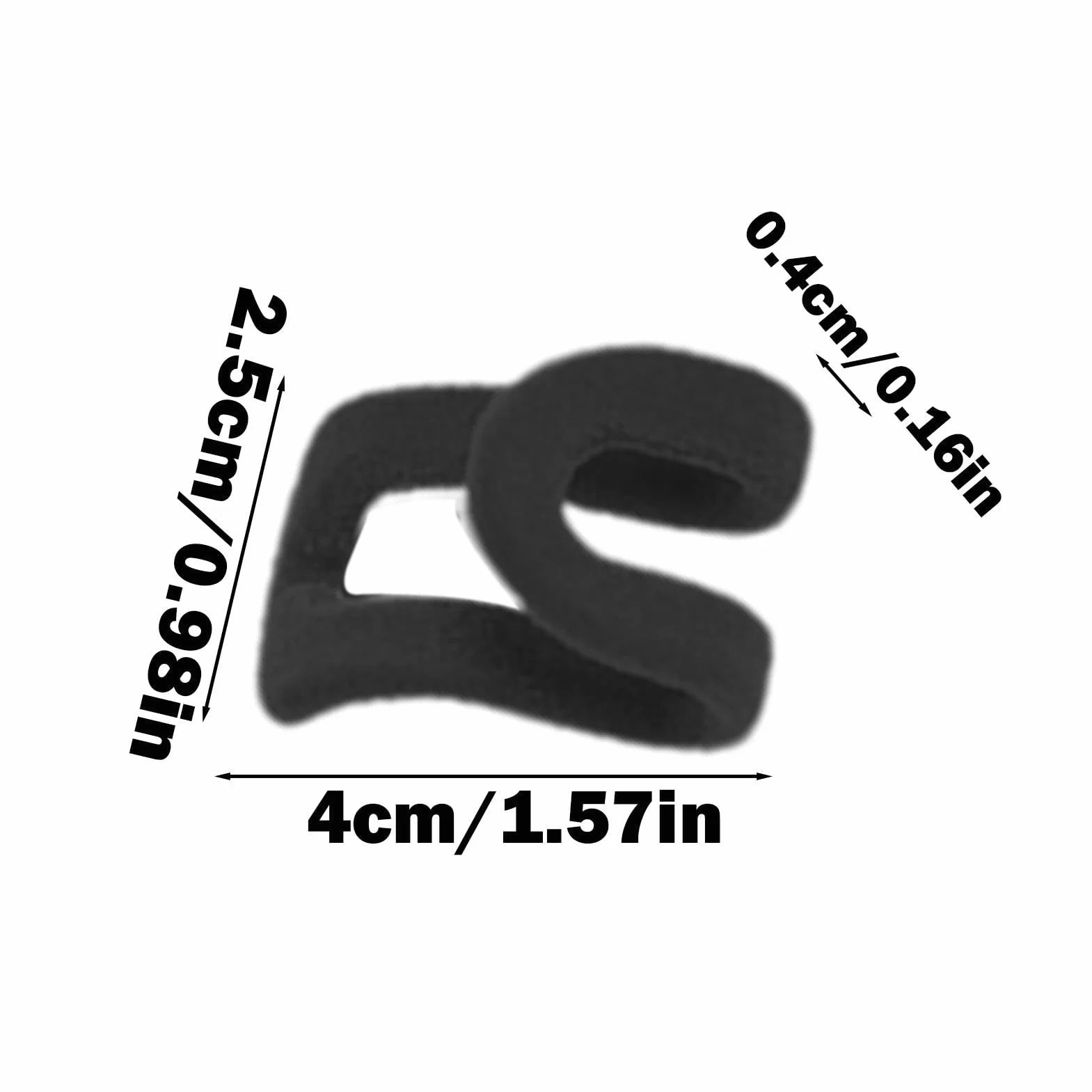 Wieszaki na ubrania z 20 flokowanymi łącznikami