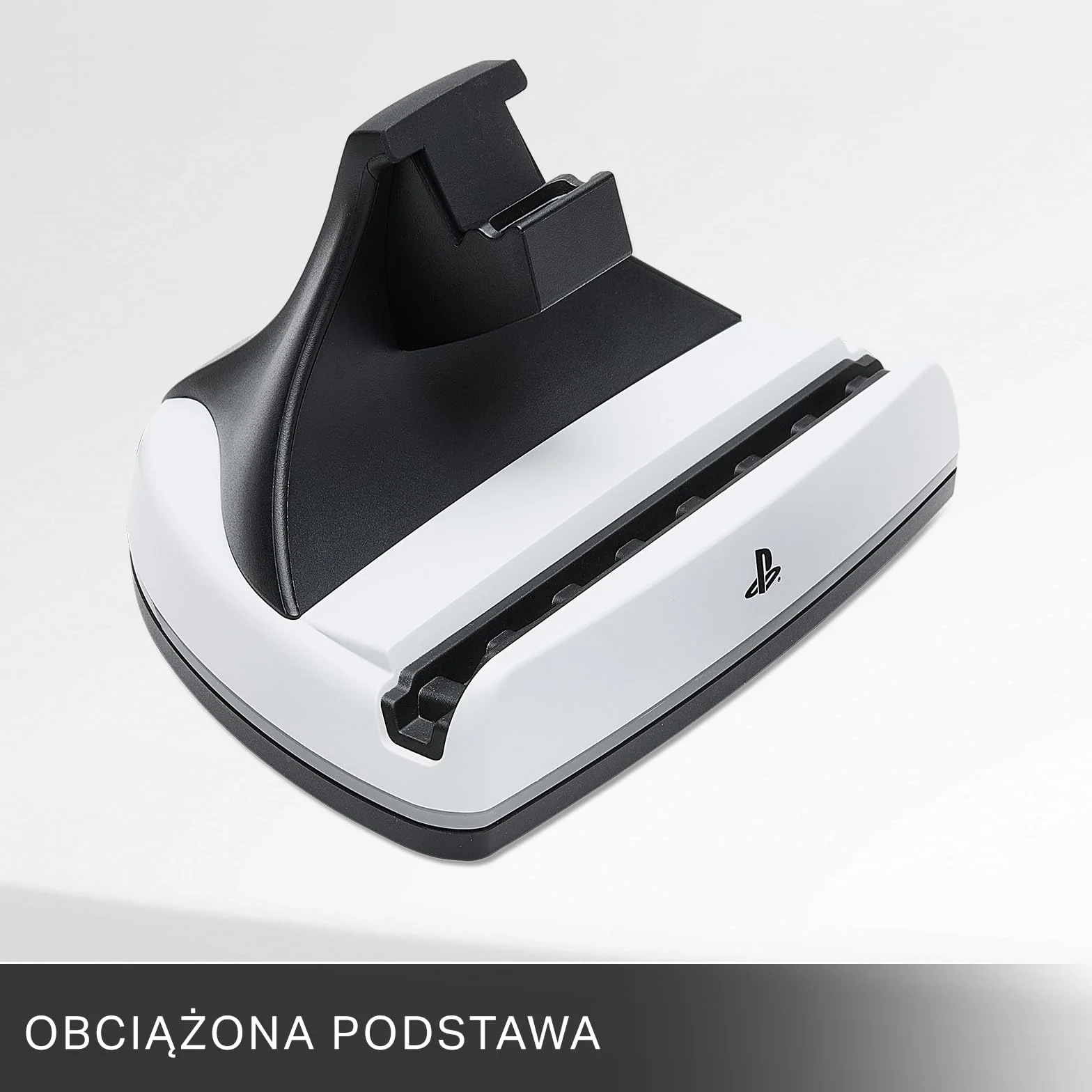 Stacja ładująca PowerA do konsoli PlayStation Portal™ Remote Player z Lumectra™, oświetlenie RGB, zasilanie USB, ładowarka magnetyczna, ładowanie i stojak, obciążona podstawa, oficjalna licencja