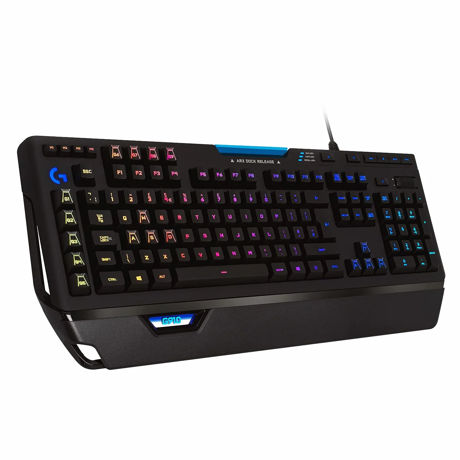 Logitech G910 Orion Spectrum RGB Mechanical Gaming Keyboard, Czarny