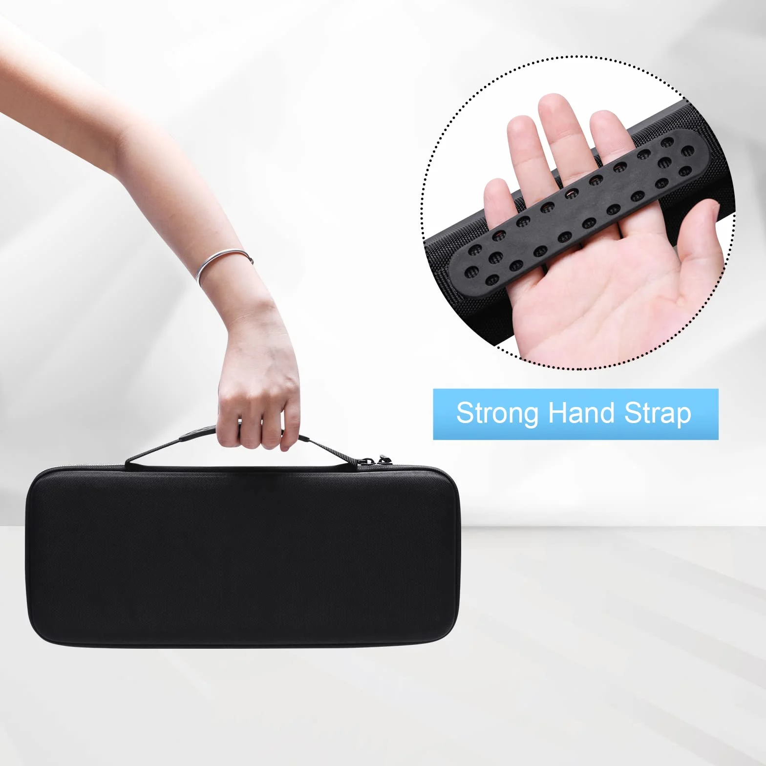 XANAD Etui do Logitech MX Keys Mini / K380 / K400 Plus bezprzewodowa klawiatura etui do biura, na spotkania, podróże służbowe i podróże