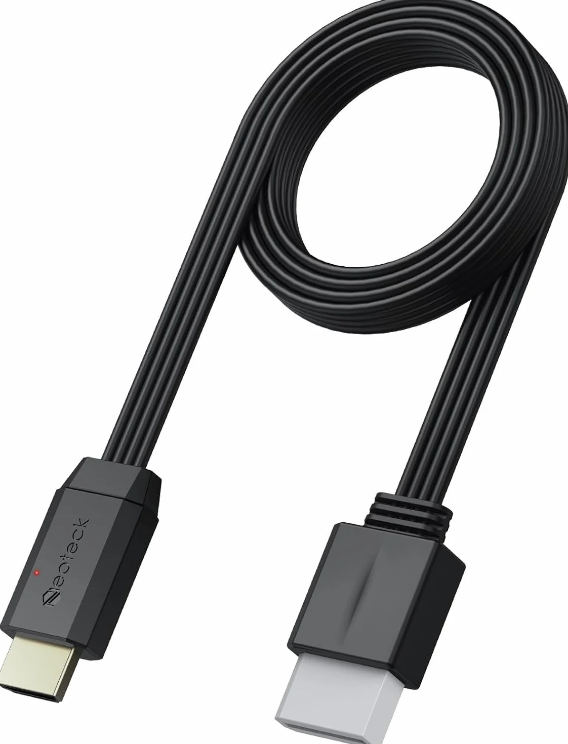 Neoteck Adapter Wii HDMI, adapter Wii HDMI 150 cm z konwerterem 1080P/720P i wbudowanym kablem Wii, lekki i wiszący do monitorów, projektorów lub HDTV - czarny