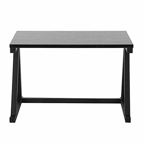 Półka kuchenki mikrofalowej, wysuwana kuchenka mikrofalowa, metal i drewno, półka kuchenna 2-poziomowa Półka kuchenna, 57 * 38 * 38 cm (czarna)