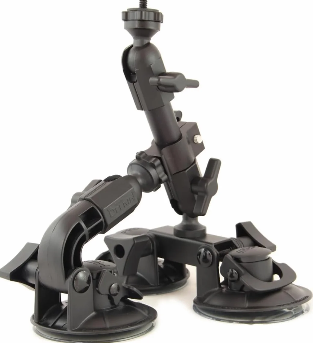 Delkin Fat Gecko Triple Mount statyw ssący