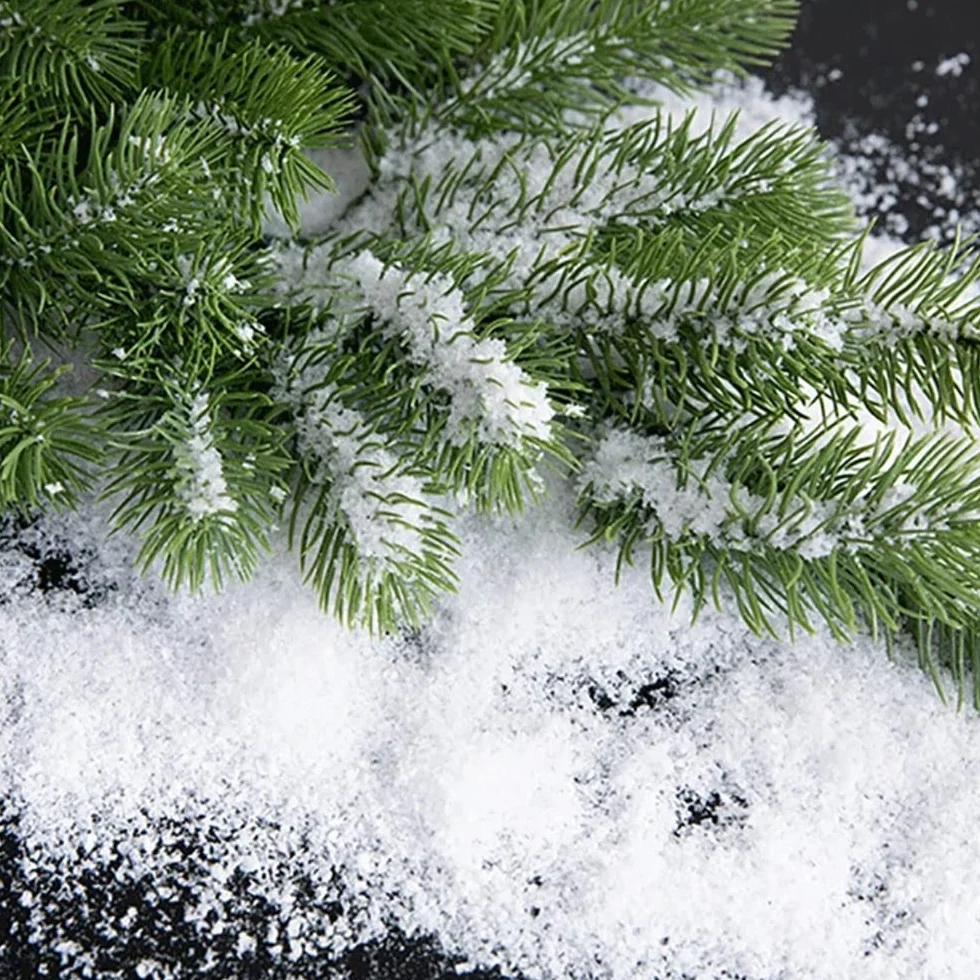 TSLBW Sztuczne płatki śniegu sztuczne dekoracyjne płatki śniegu dekoracja świąteczna zima dekoracja sztuczny śnieg scena dekoracja choinka dekoracja 200 g