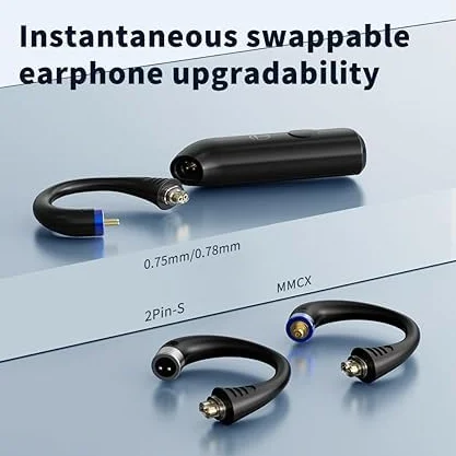 Fanmusic TRN BT20 Pro True Wireless Bluetooth 5.3 moduł słuchawkowy, wymienne złącza (słuchawki nie wchodzą w zakres dostawy) (2-biegunowy, 0,78 mm)