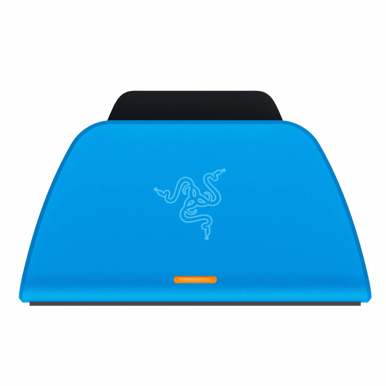 Razer Stacja do szybkiego ładowania – stacja szybkiego ładowania do kontrolera PS5 (szybkie ładowanie, zakrzywiona konstrukcja obudowy, obsługa jedną ręką, ładowanie przez USB), niebieska