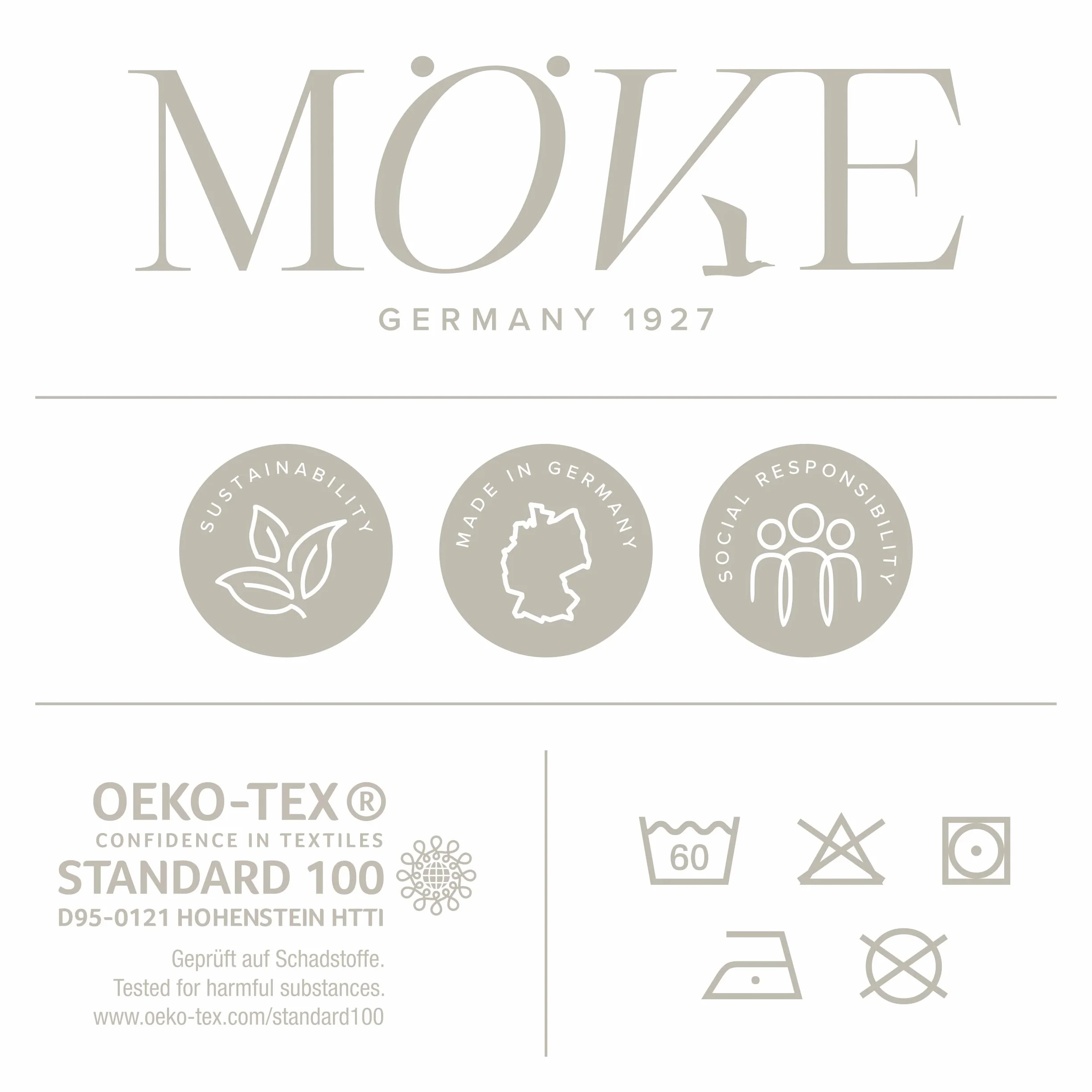 möve Wellness Rękawica do mycia ze 100% bawełny 15 x 20 cm naturalna