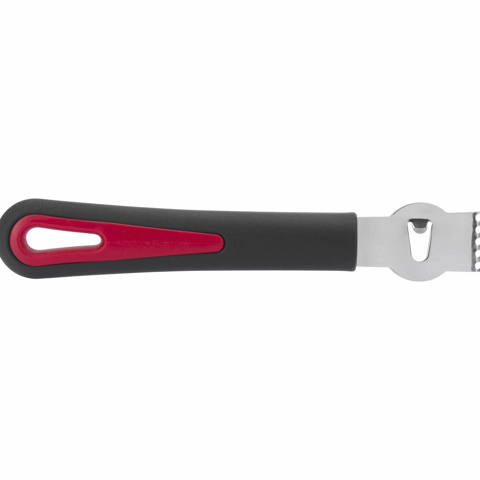 Westmark Skrobak z nożykiem, Długość: 16,5 cm, Stal nierdzewna/tworzywo sztuczne, Gallant, Czarny/Czerwony, 293022E1