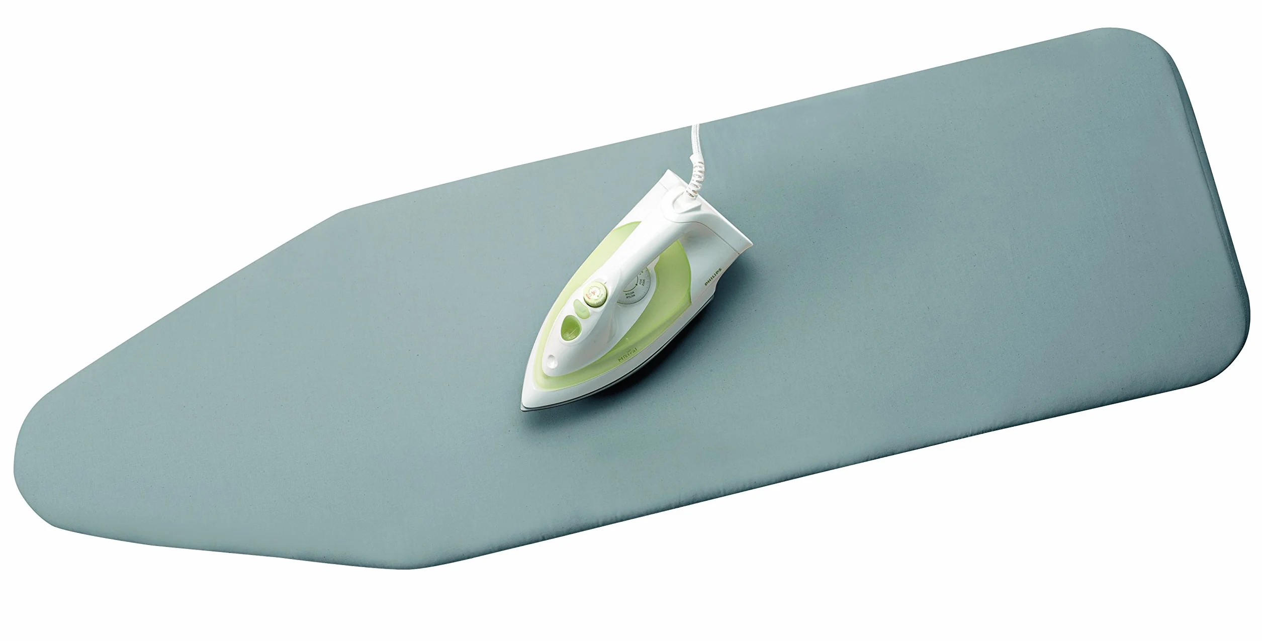 Brabantia Pokrowiec na deskę do prasowania rozmiar E 135x45cm bawełniany pianka 2mm metalizowany Srebrny