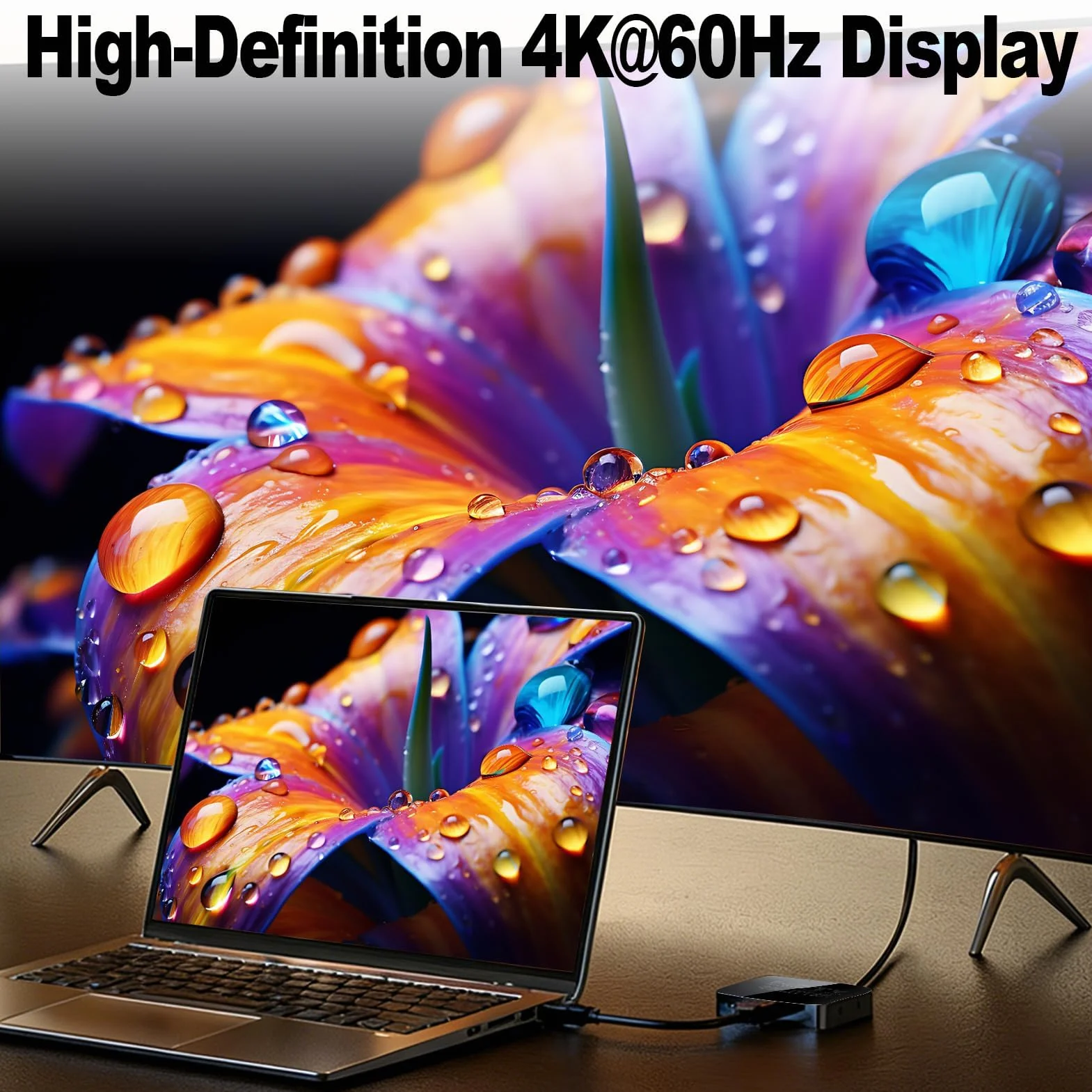 Rozdzielacz HDMI 1 Wejście 2 Wyjścia 4K 3D 1080p Splitter HDMI 2 wyjścia z kablem zasilającym micro USB, 1 w 2 powielacz HDMI dla PS3 4 Xbox DVD Projektor HDTV