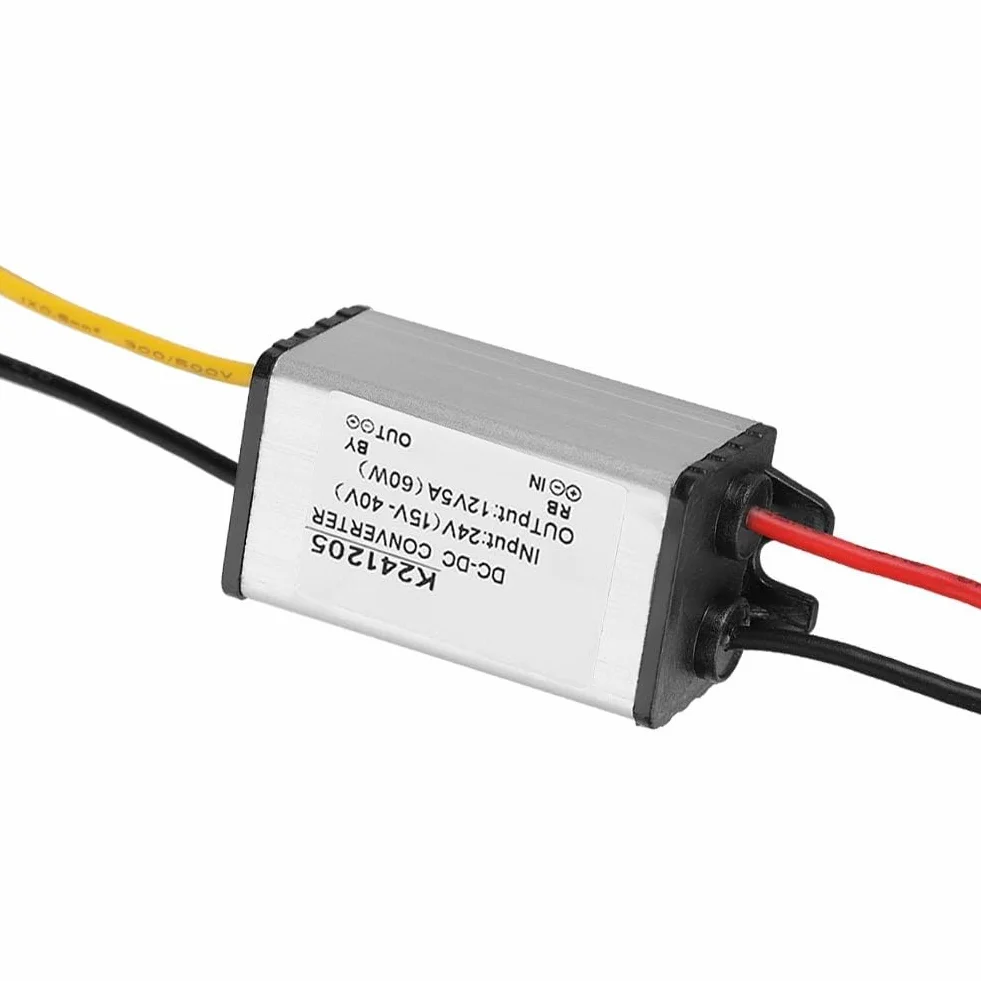 Przetwornica Obniżająca DC na DC 18V na 12V Obniżająca Napięcie, Przetwornica 24V na 12V Przetwornice Mocy w Sklepie Garażowym 24V na 12V Płyta Regulatora Napięcia DC Zasilacz