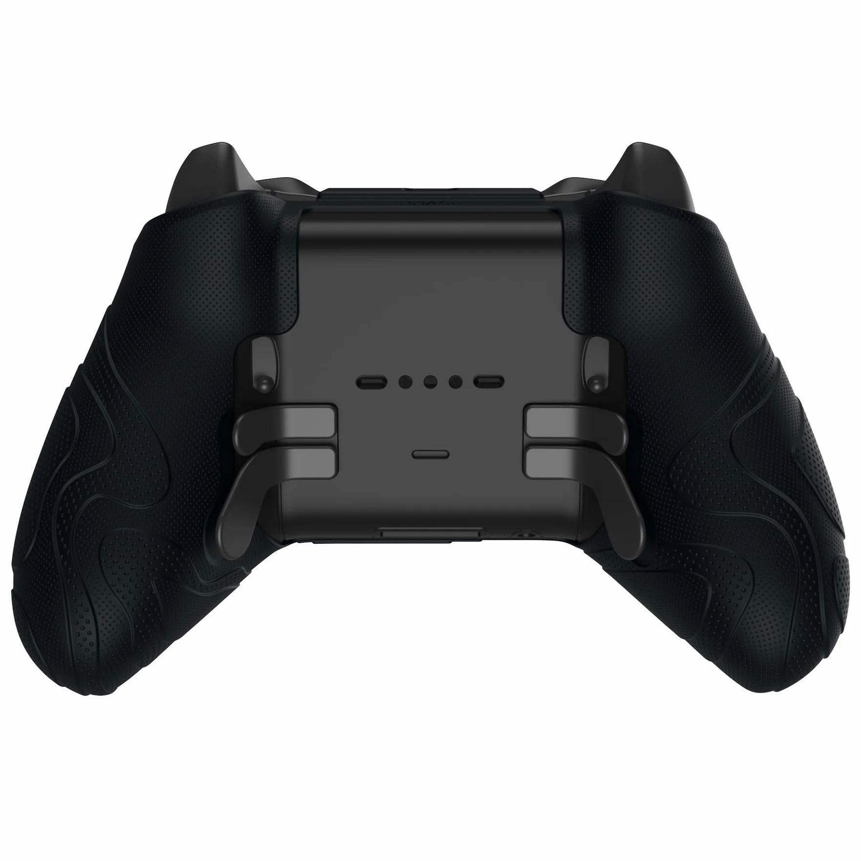 PlayVital Silikonowa Osłona Kontrolera do Xbox Elite Series 2,Antypoślizgowa Skórki z Nakładkami Joysticka do Xbox Elite Series 2 Core-Czarny(Edycja Pasma Górskiego)