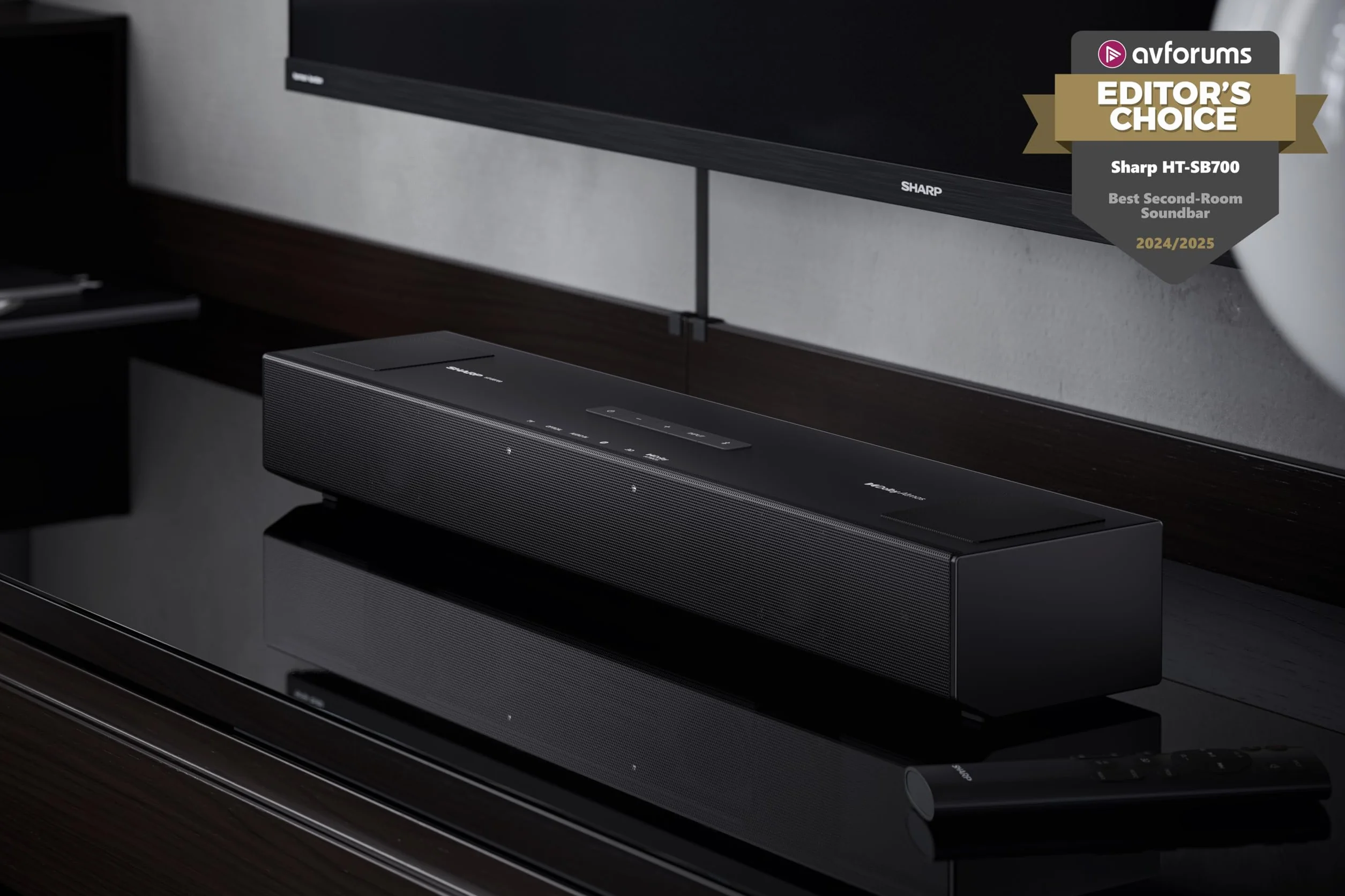 Sharp HT-SB700 Soundbar, Czarny/Szary, 140 W