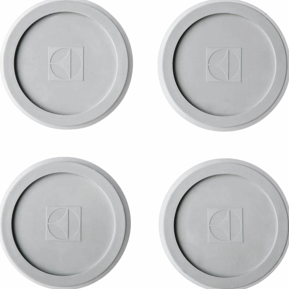 Electrolux E4WHPA02 Podkładki Pod Nóżki Od Pralki, 4 sztuki, Szary