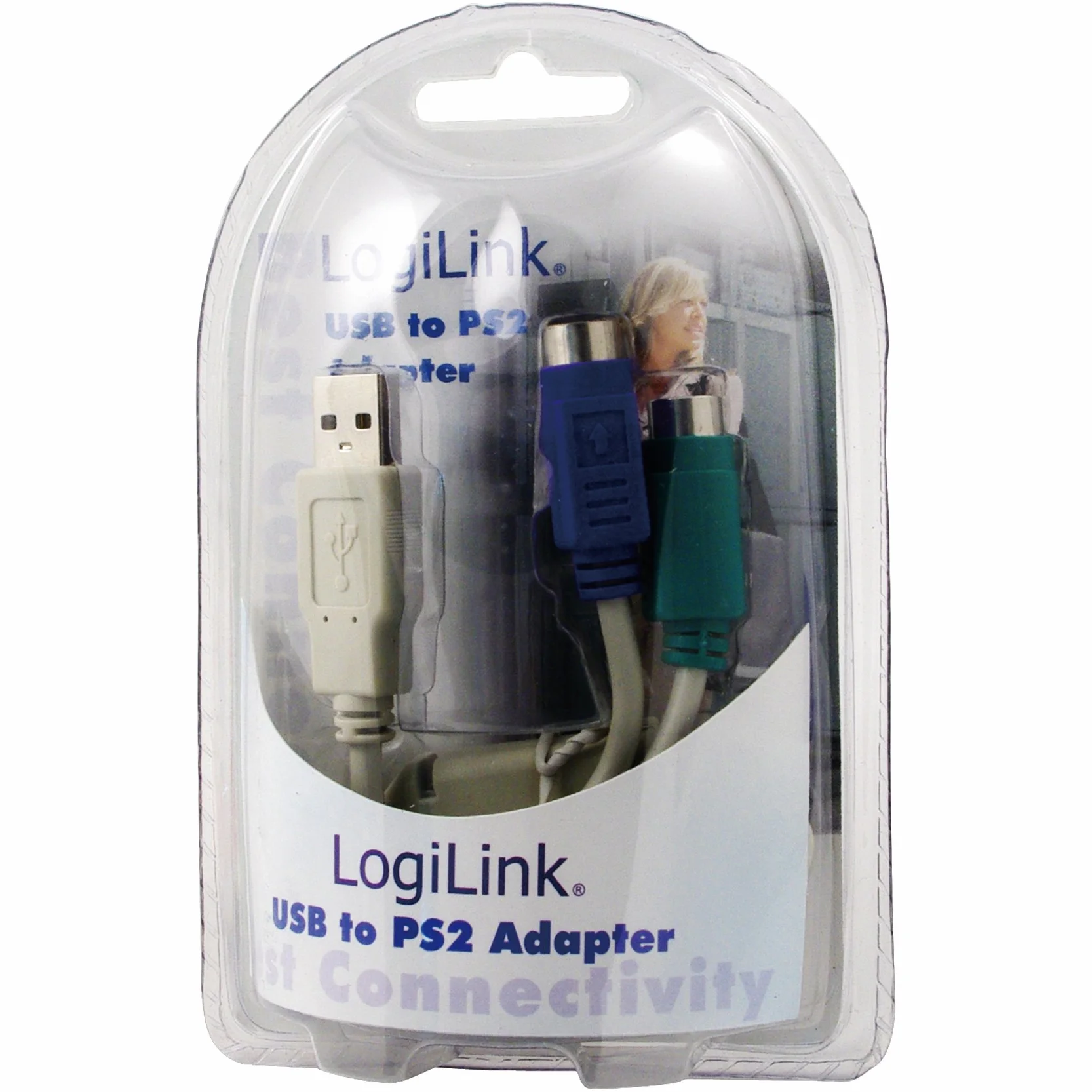 LogiLink Adapter USB do 2x PS/2