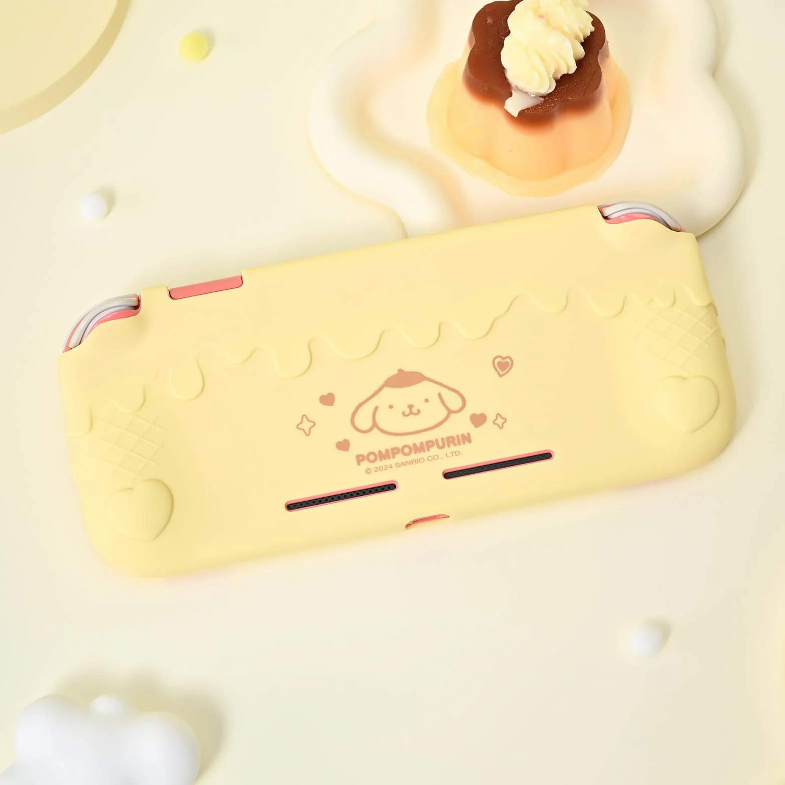 Kuitmor Etui Ochronne na Switch Lite, Silikonowa Osłona z 2 Pokrywkami na Gałki