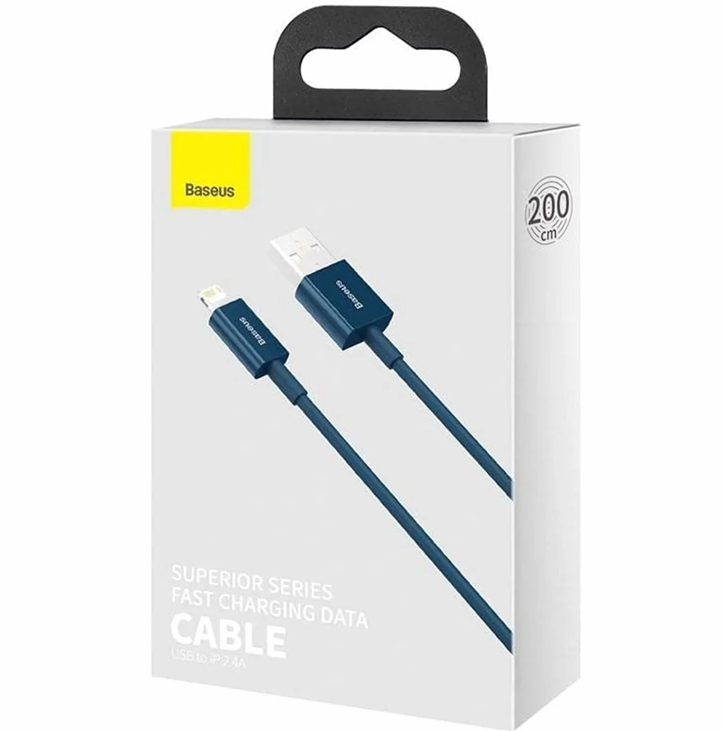 Baseus Kabel Lightning Superior Series, szybkie ładowanie, dane 2,4 A, 1 m