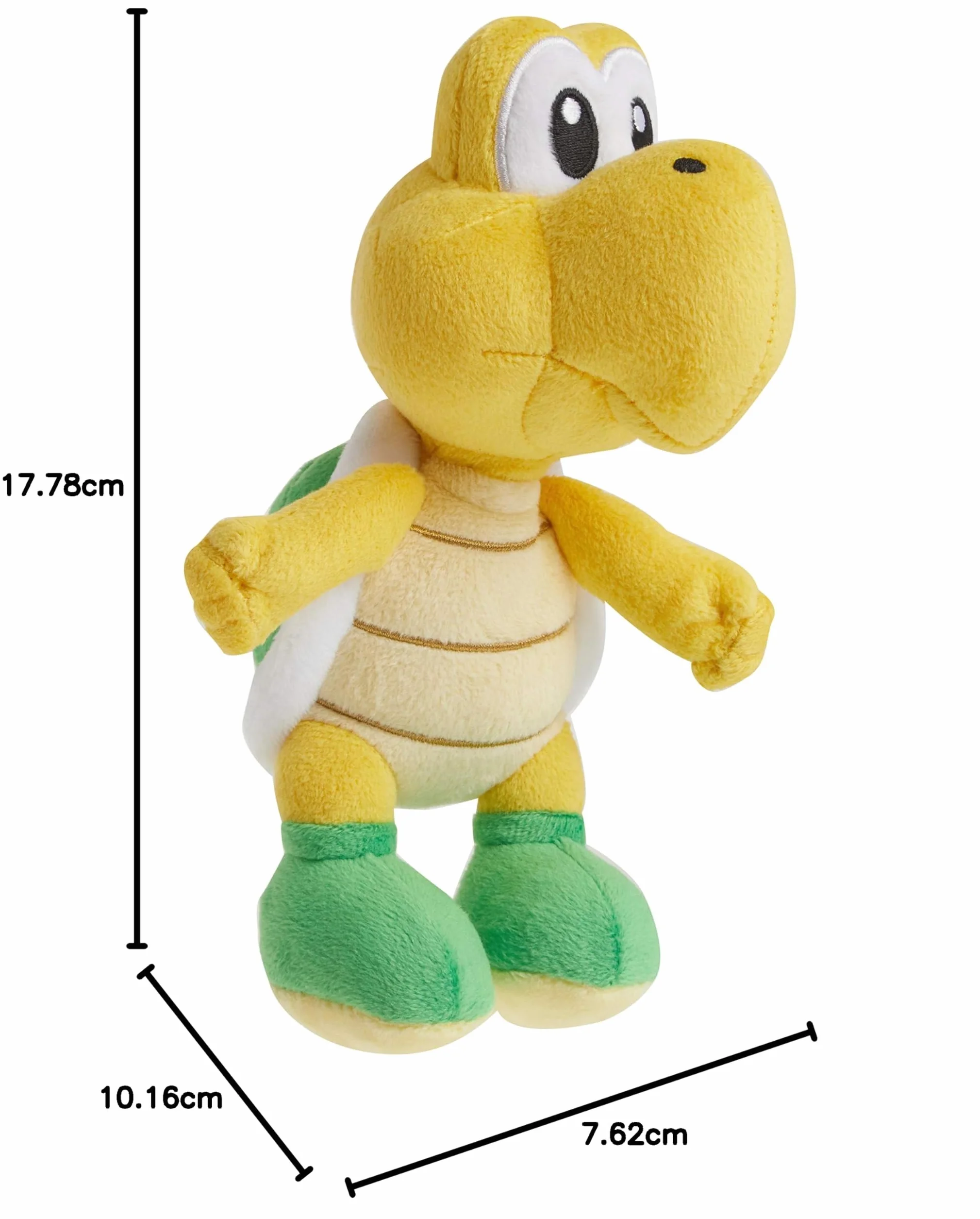 Little Buddy Super Mario All Star Collection 1425 Koopa Troopa wypchany plusz, 18 cm, wielokolorowy
