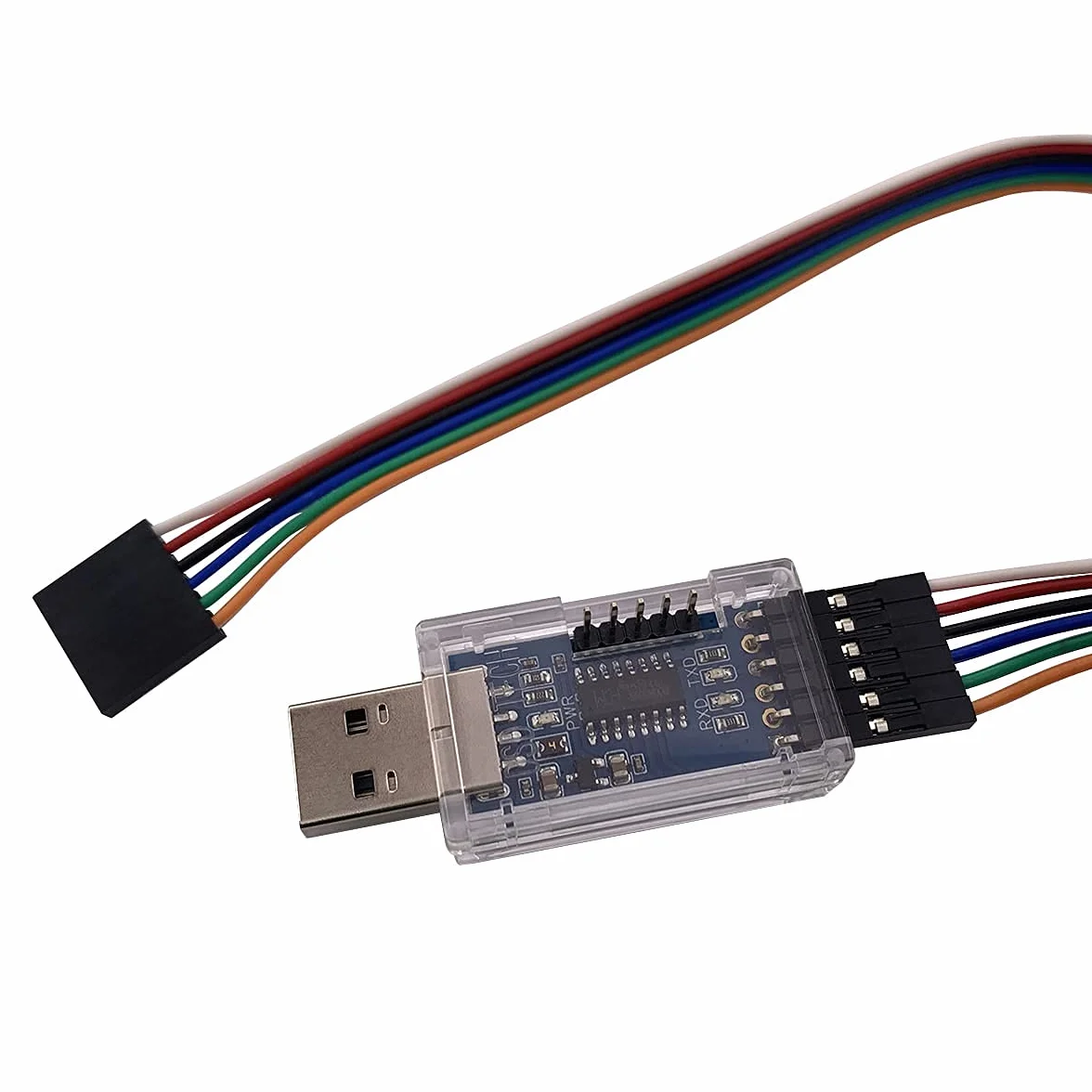 DSD TECH SH-U07B Adapter USB do TTL z chipem CH340C (2 szt.)