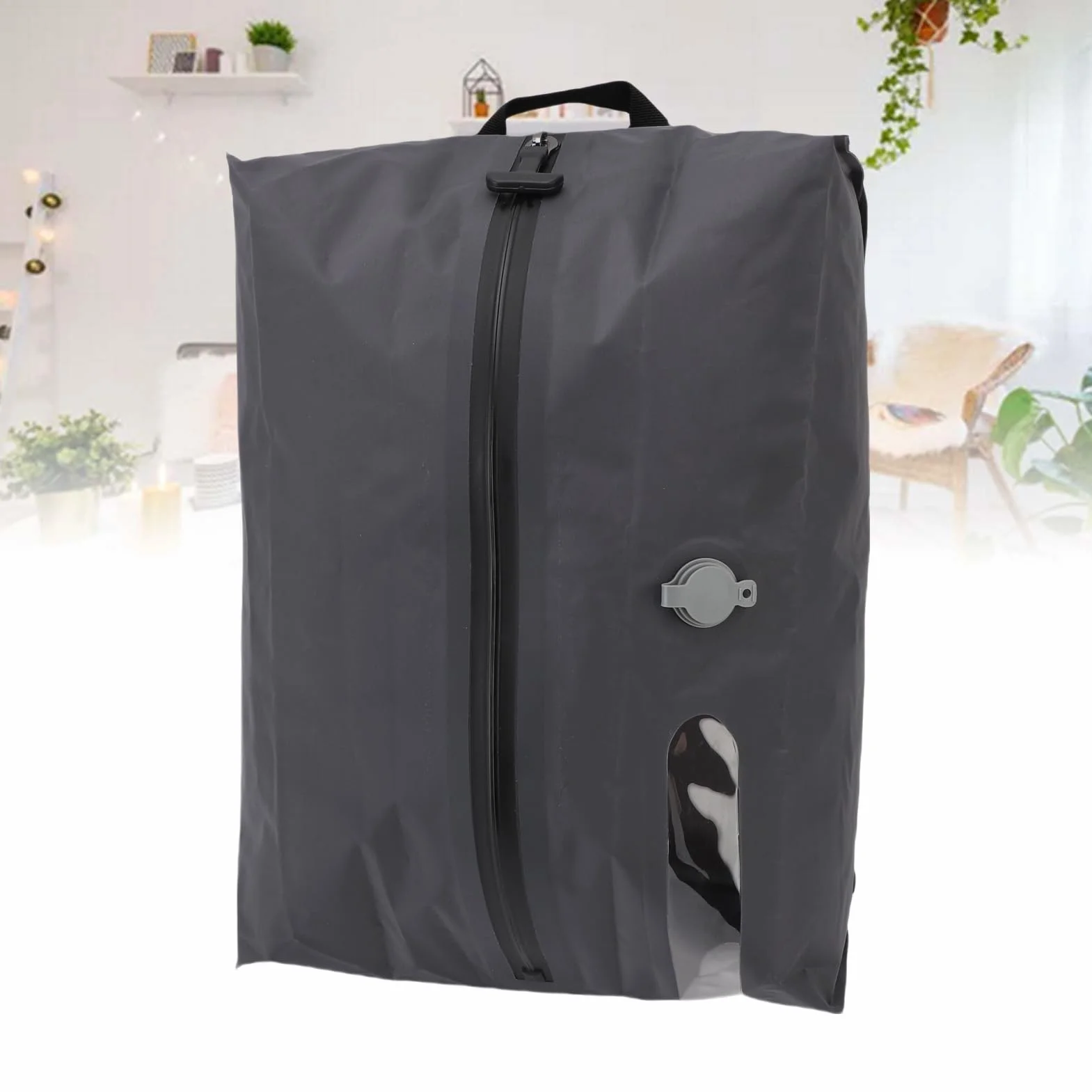 Yosoo Health Gear Wielokrotnego Użytku Próżniowe Worki Kompresyjne TPU, 16 L 30 L Worki Oszczędnościowe do Podróży, Bagażu, Walizek i Plecaków, z IPX8 i bezprzewodową pompką (GRAY)