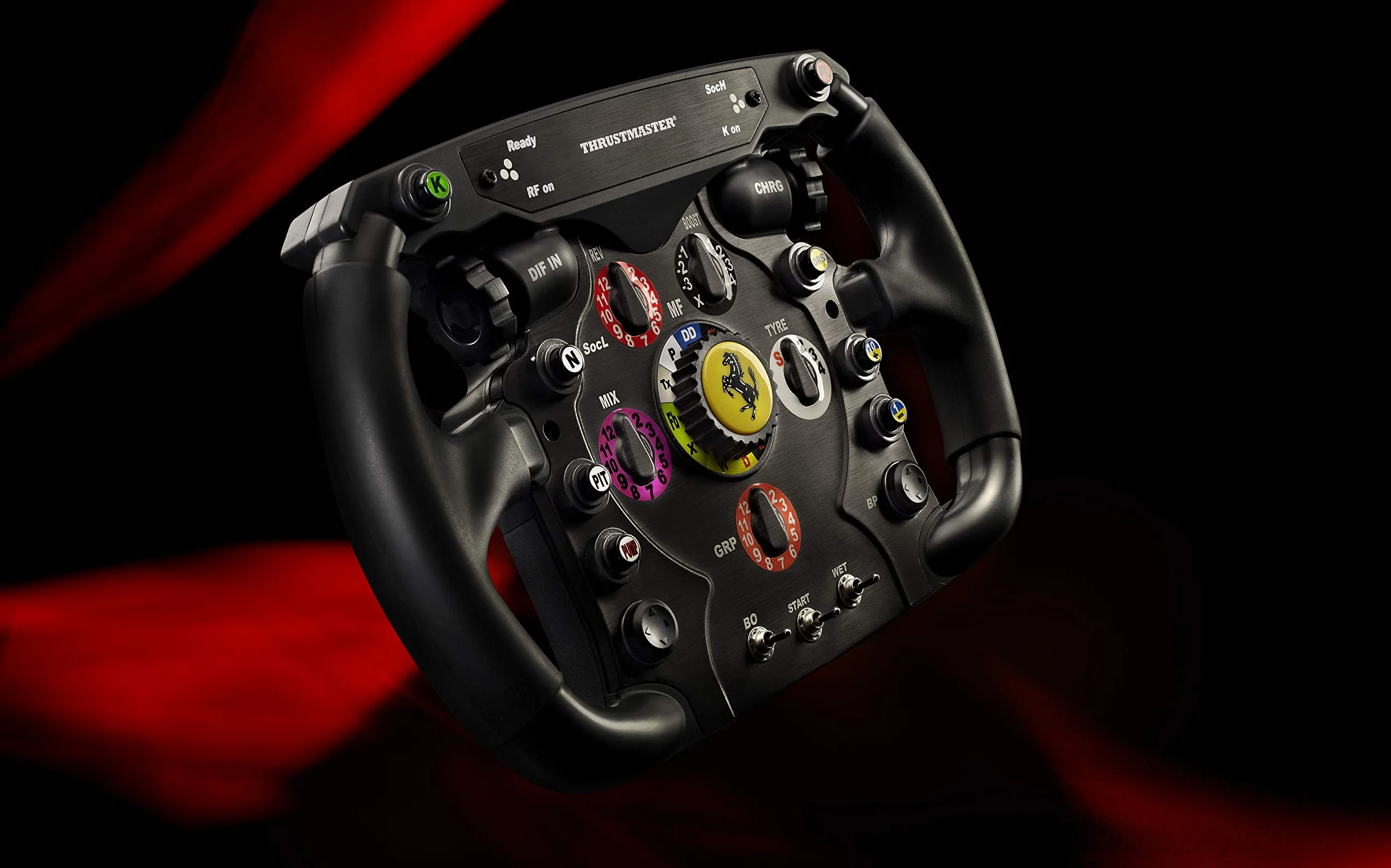 Thrustmaster F1 Wheel Add-On – Precyzyjna kierownica wyścigowa z licencją Ferrari, kompatybilna z PlayStation, Xbox i PC