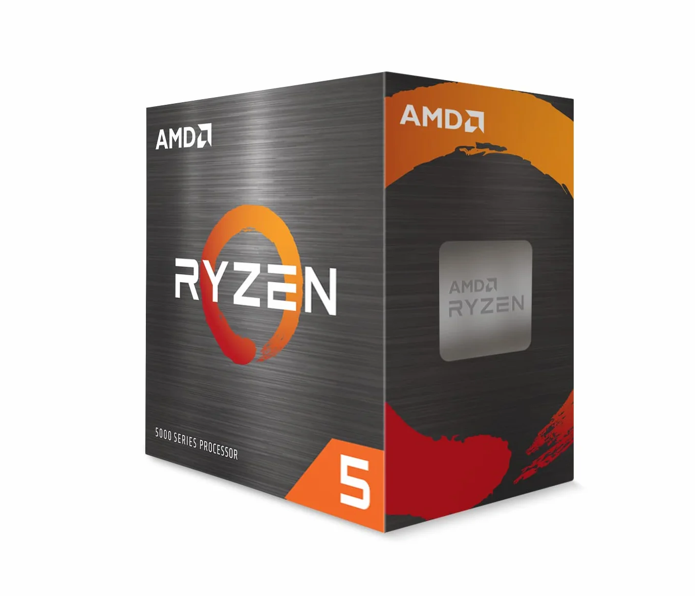 Procesor AMD Ryzen™ 5 5600T. 6 rdzeni / 12 wątków, odblokowany. Architektura Zen 4. Pamięć podręczna 35 MB. TDP 65 W. Częstotliwość Boost do 4,5 GHz. Gniazdo AM4. Z chłodzeniem Wraith Stealth.