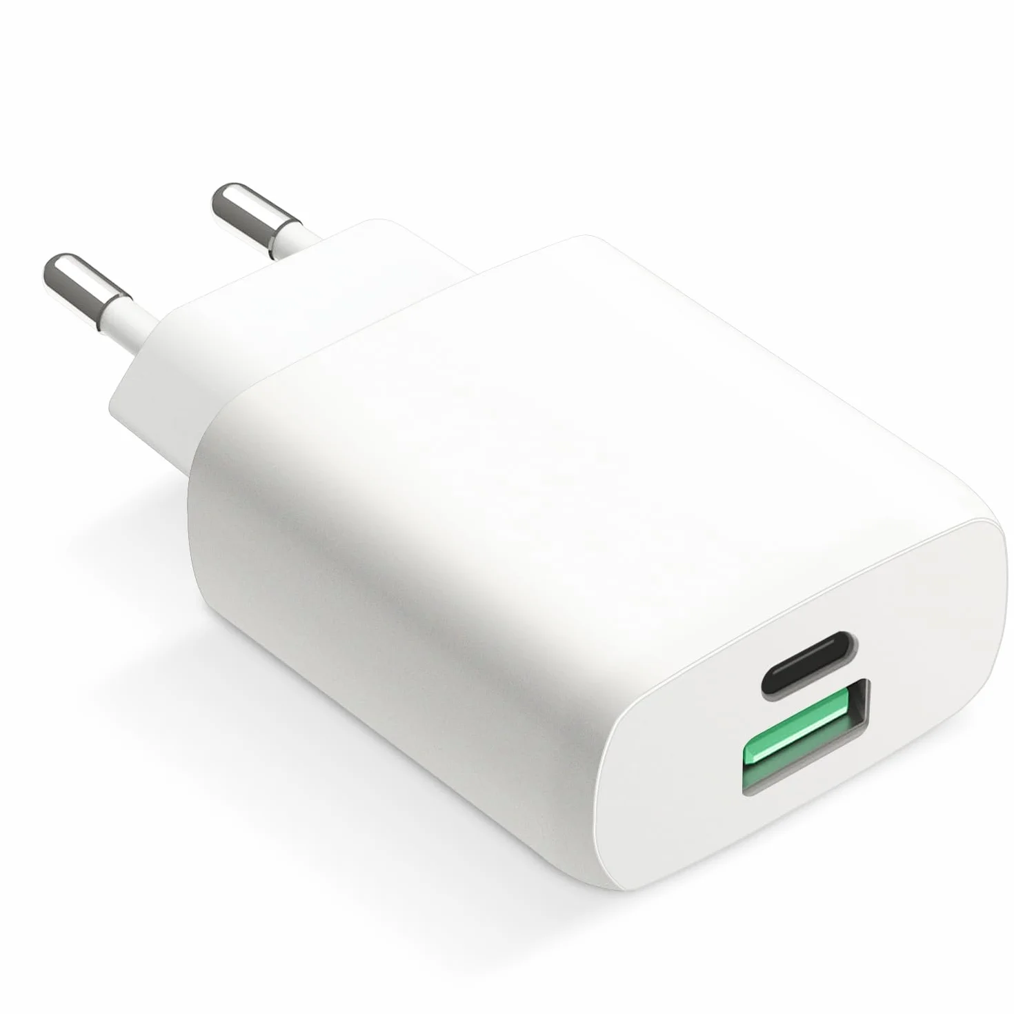 USB C Ładowarka 30W, GaN Zasilacz USB-C, 2-portowa, Kompatybilny z iPhone 15/15 Pro/15 Pro Max/14/13/12/11/SE/X/XS/XR, Galaxy, Pixel 7-3, Pad