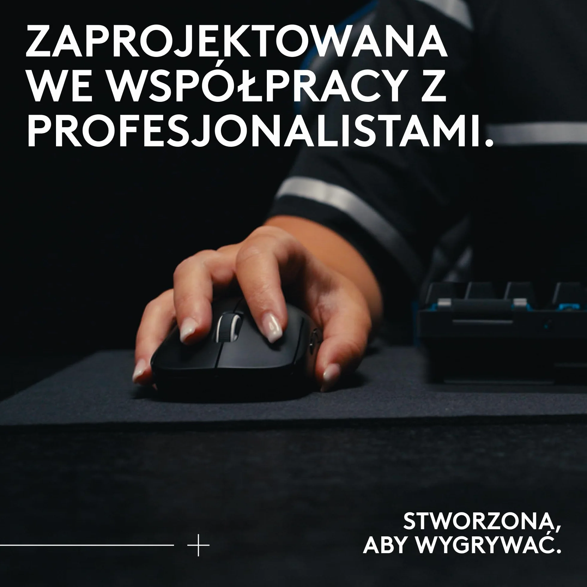 Logitech G PRO X SUPERLIGHT 2 SE Bezprzewodowa mysz do gier, 60g, 5 programowalnymi przyciskami, czujnikiem 44 tys. DPI, 888+ IPS, częstotliwością raportowania 1 kHz, ładowanie USB-C, PC/Mac- Biały
