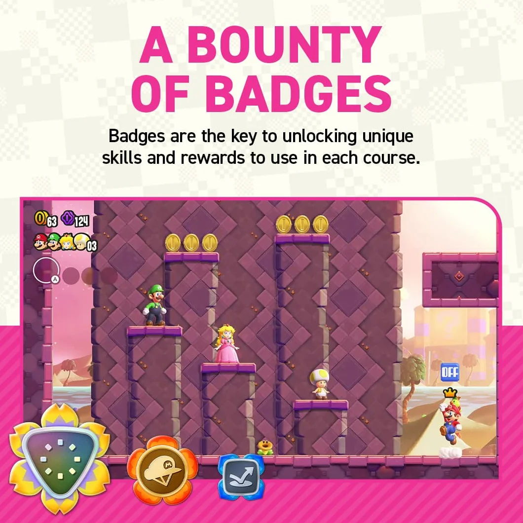Nintendo Super Mario Bros. Wonder Standard Chinois traditionnel, Allemand, Néerlandais, Anglais, Espagnol, Français,