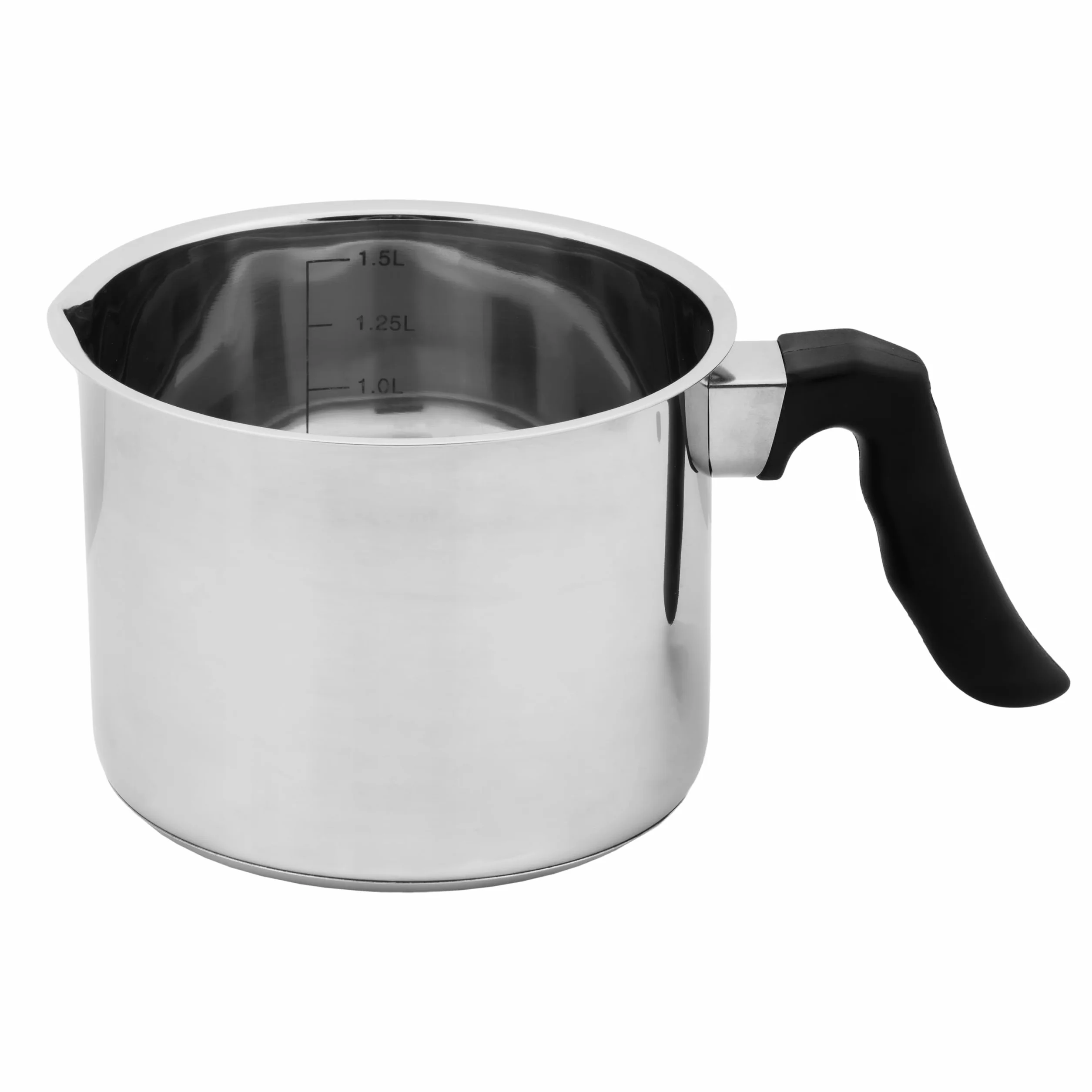 Garnek do mleka ze stali nierdzewnej 1,5 l indukcja