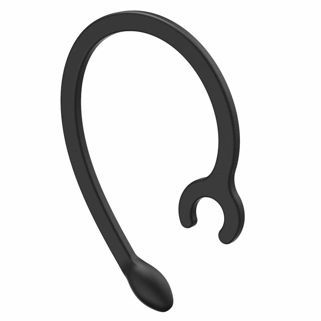 Hama MyVoice Essential słuchawka mono Bluetooth (ultralekka 9 g, multipoint – 2 urządzenia, obsługa Siri/Google Assistant, ergonomiczny zaczep, 3 rozmiary nauszników, czarna)