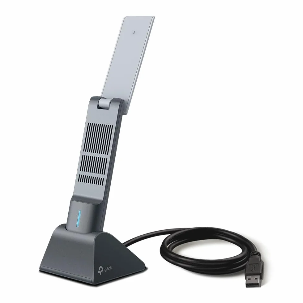 TP-Link Archer TX20UH – Adapter USB WiFi 6 AX1800 Dwuzakresowy, USB 3.0, Anteny o Wysokim Zysku, MU-MIMO, Zabezpieczenia WPA3, Windows 11/10