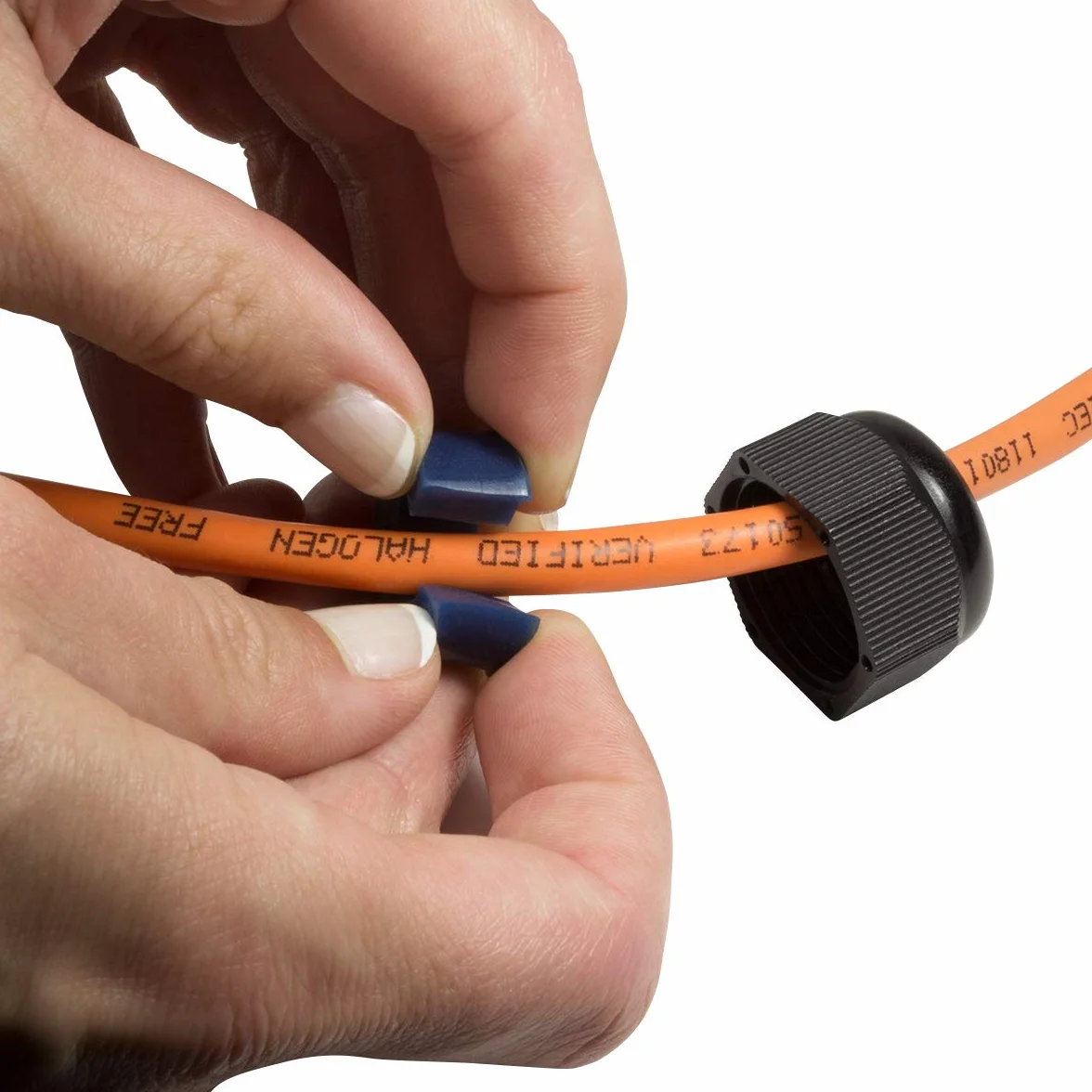 LogiLink NP0080 zewnętrzne złącze kabla krosowego, 2 x gniazdo RJ45, wodoszczelność IP67