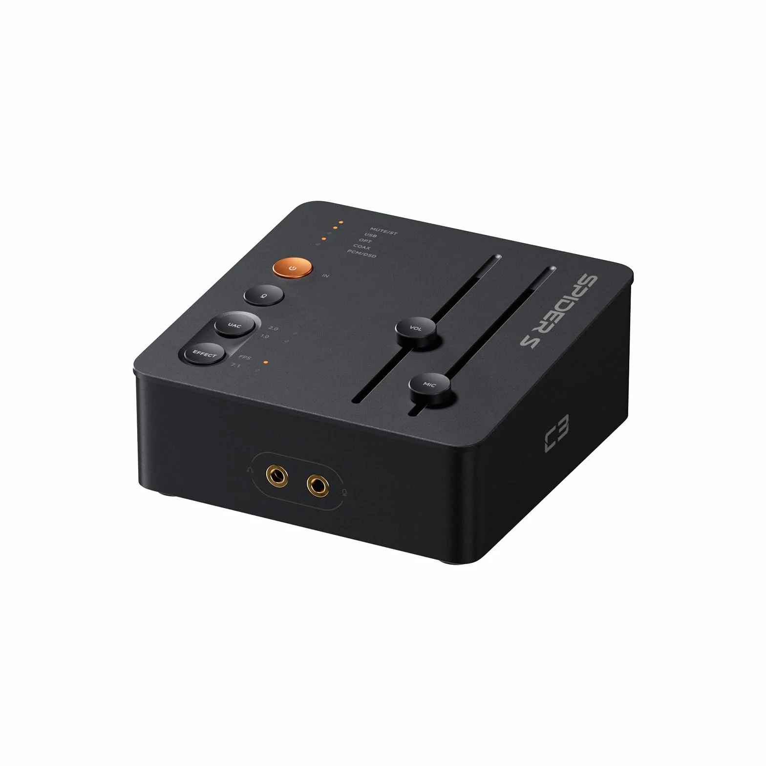 Fosi Audio C3 Gaming DAC, Zewnętrzna Karta Dźwiękowa USB z Footstep Enhancement i 7.1 Surround, Mikrofon z Noise Cancelling do FPS Gaming, XMOS Hi-Fi Chipset, PCM 384kHz/DSD256 do PC/PS5/Switch
